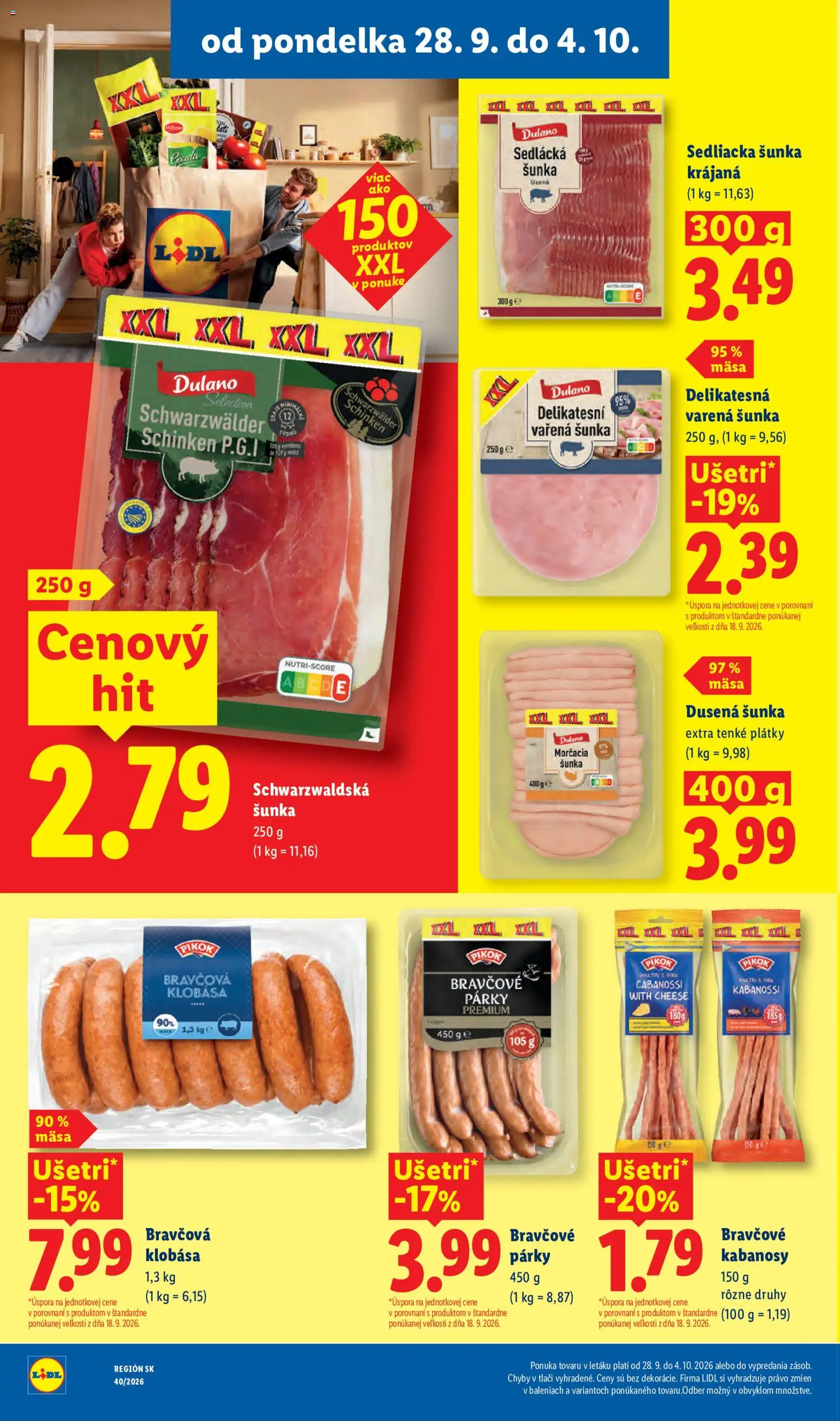 Nové Lidl akcie – leták je platný od 28.09.2026 | Strana: 24