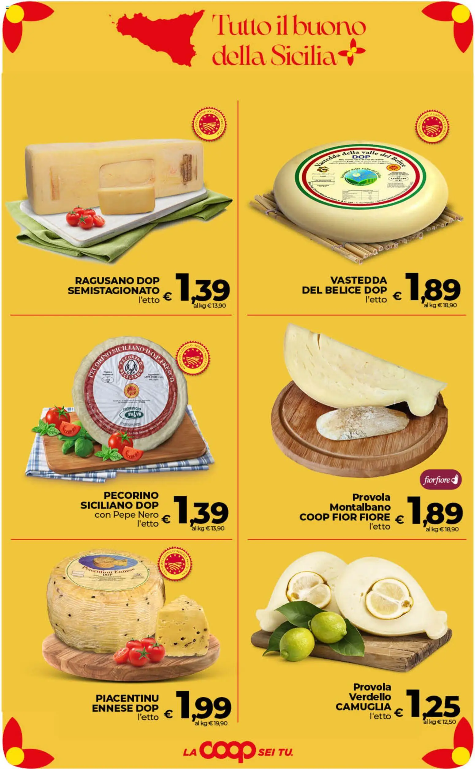 Volantino Ipercoop del 11/08/2026 | Pagina: 12 | Prodotti: Pepe, Provola, Pecorino