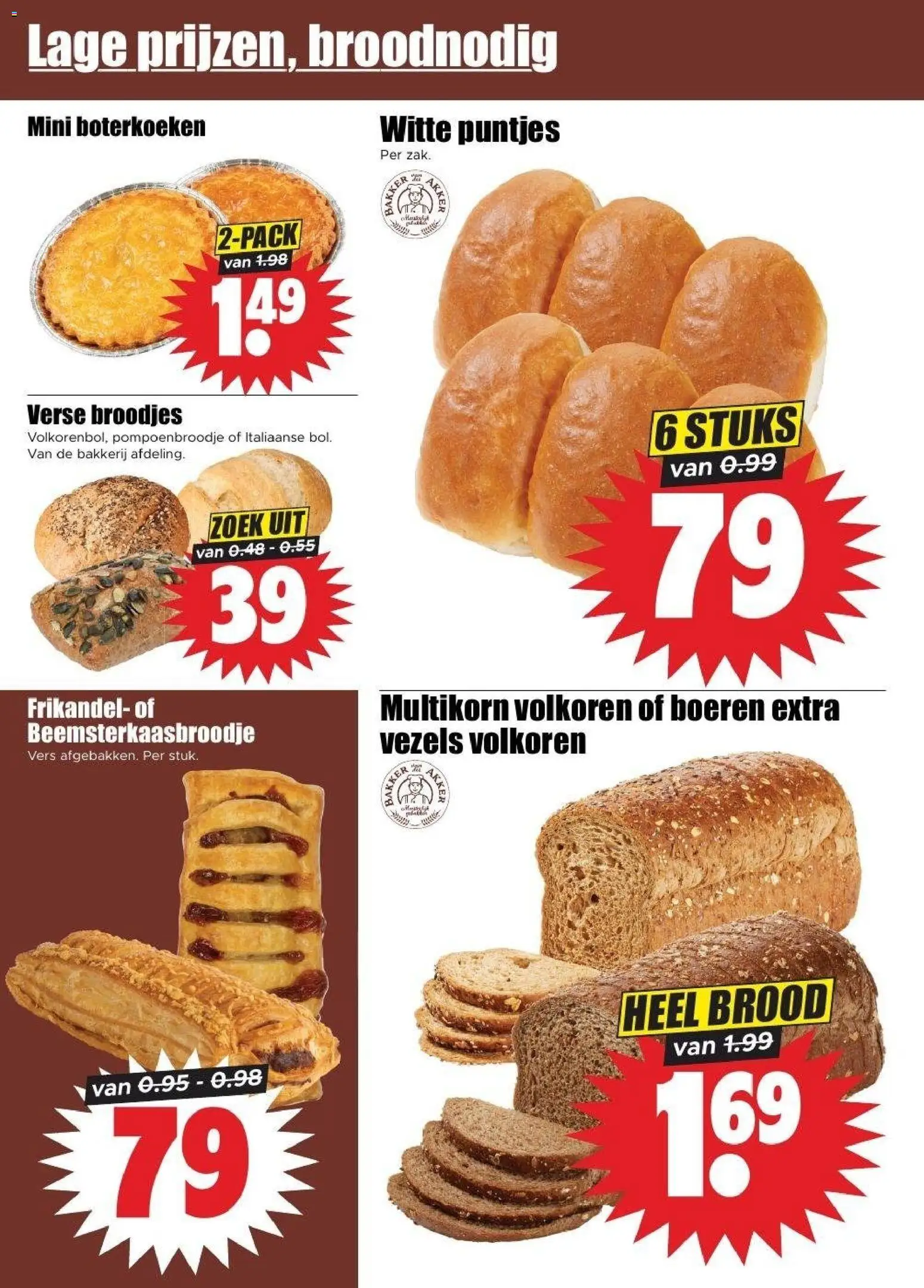 {H1} | Pagina: 8 | Producten: Brood, Bakkerij, Broodjes