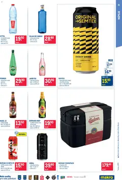 Náhled letáku Makro leták - Pro milovníky jídla od 17.06.2026 | Strana: 21 | Produkty: Nealkoholické pivo, Bernard, Minerální voda, Energy drink