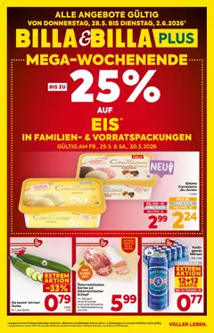 Billa Flugblatt - Steiermark ab 28.05.2026 gültig
