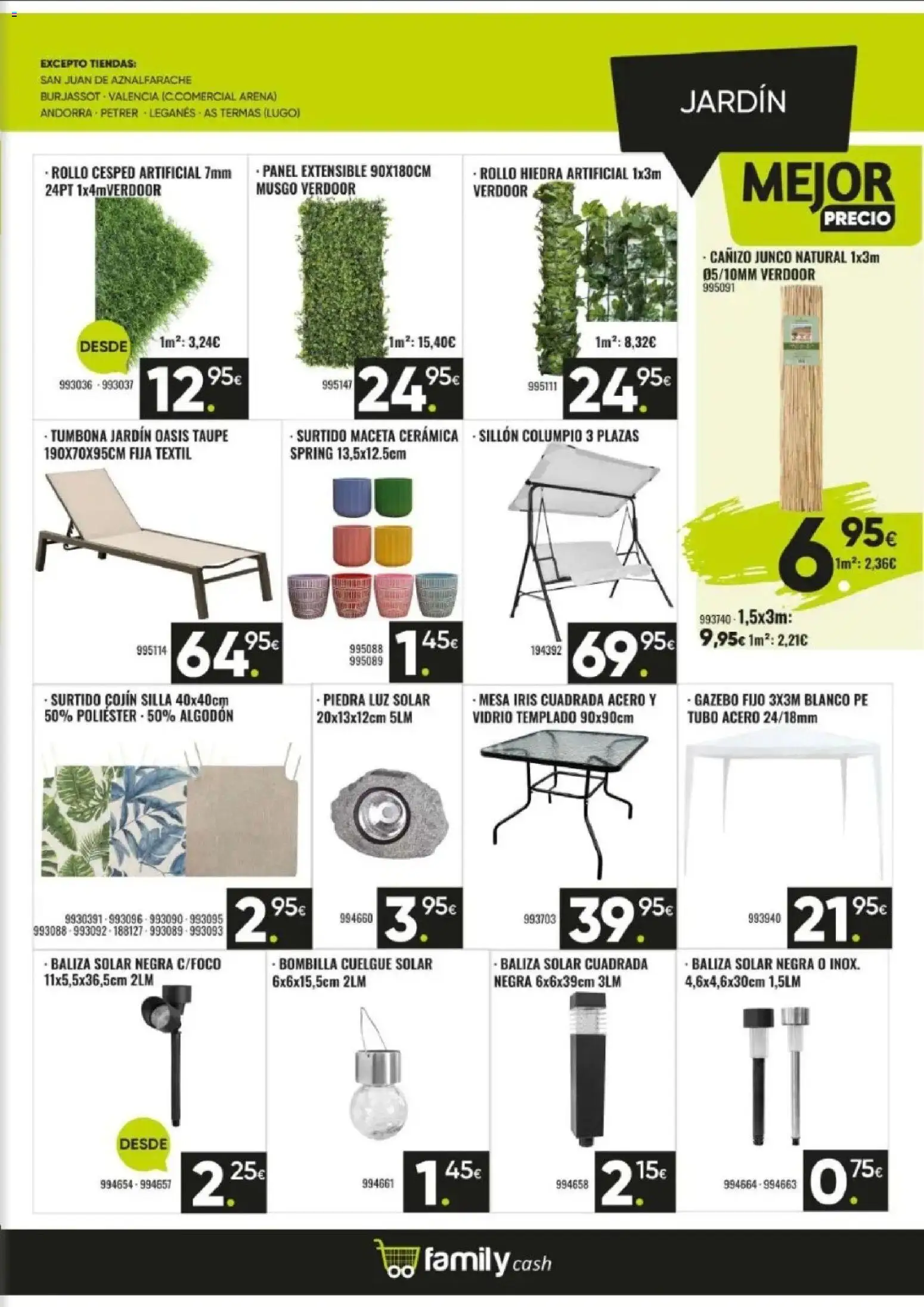Family Cash folleto │ válido desde el 08.06.2026 | Página: 23 | Productos: Bombilla, Sillón, Silla, Maceta