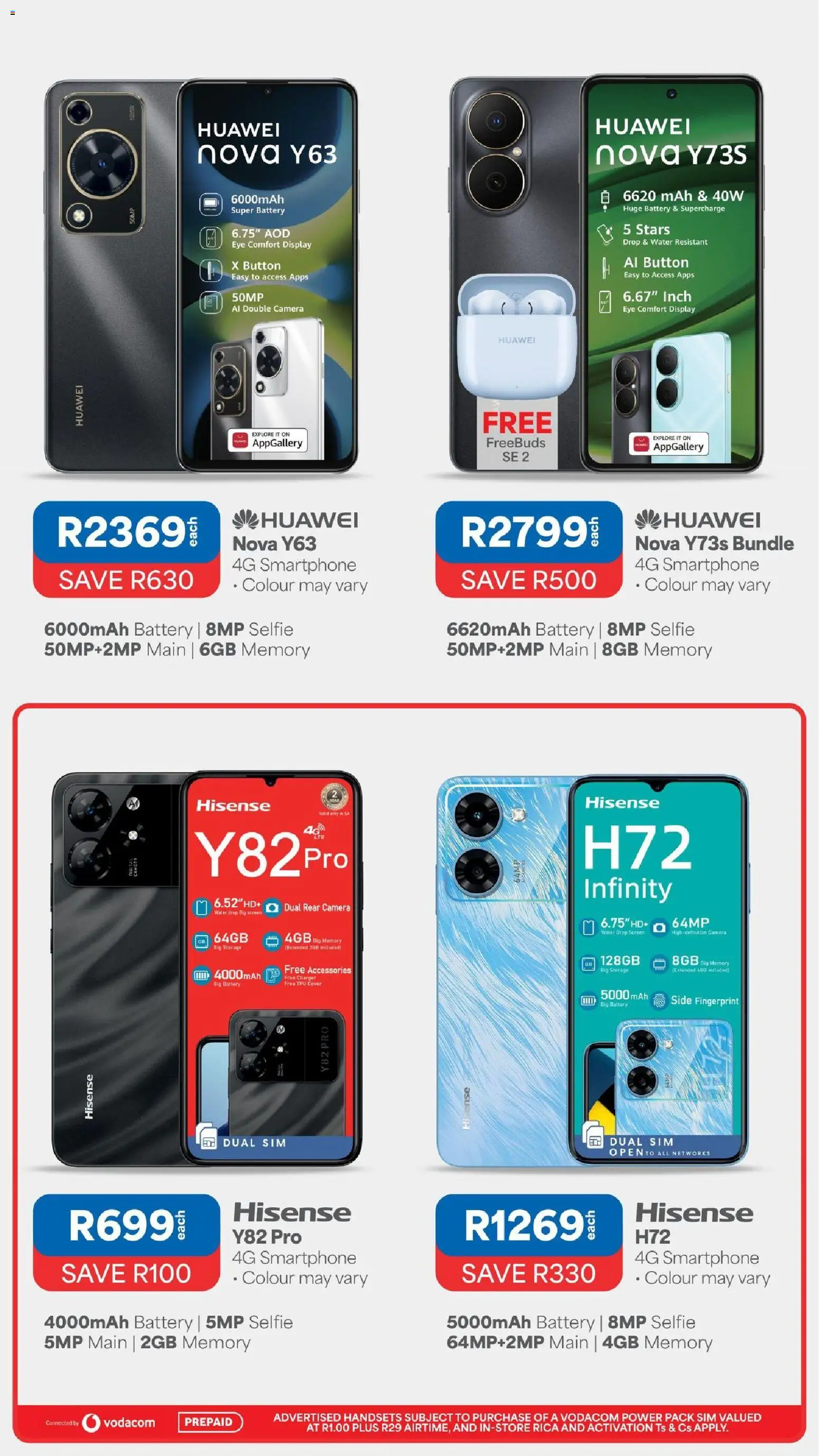 New OK Furniture catalogue – valid from 09/09/2026 | Page: 8 | Products: Sim, Smartphone, Battery, Water