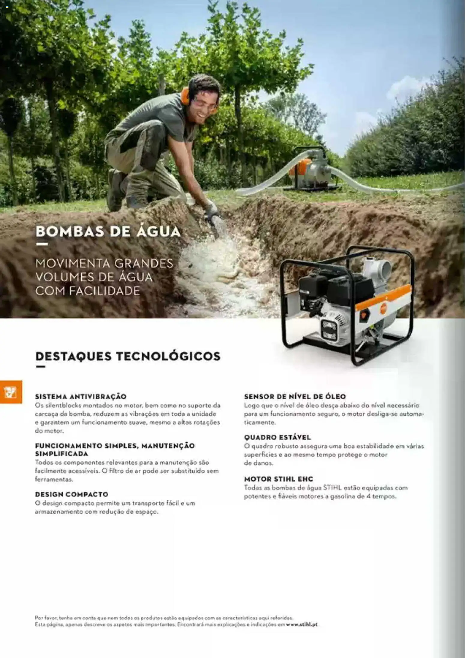 Stihl Catálogo │ válido de 07/09/2026 | Página: 190 | Produtos: Agua, Quadro, Óleo