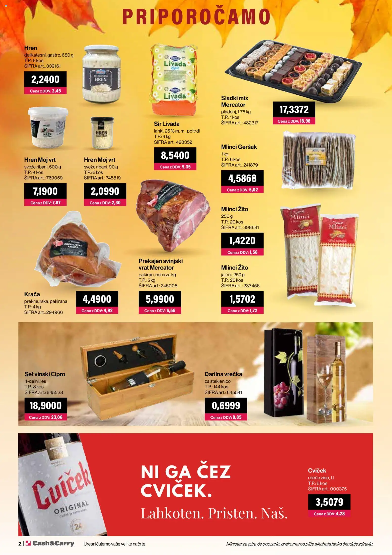 Novi Mercator katalog ponudbe – veljaven od 01.10.2026 | Stran: 2