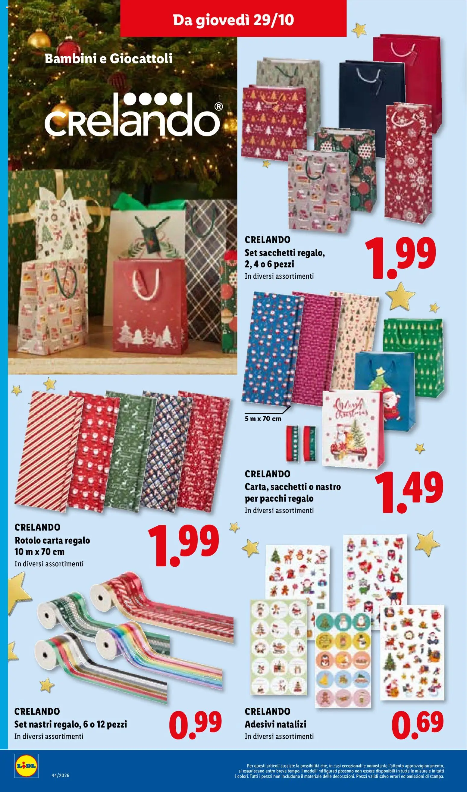 Volantino Lidl del 29/10/2026 | Pagina: 38 | Prodotti: Giocattoli