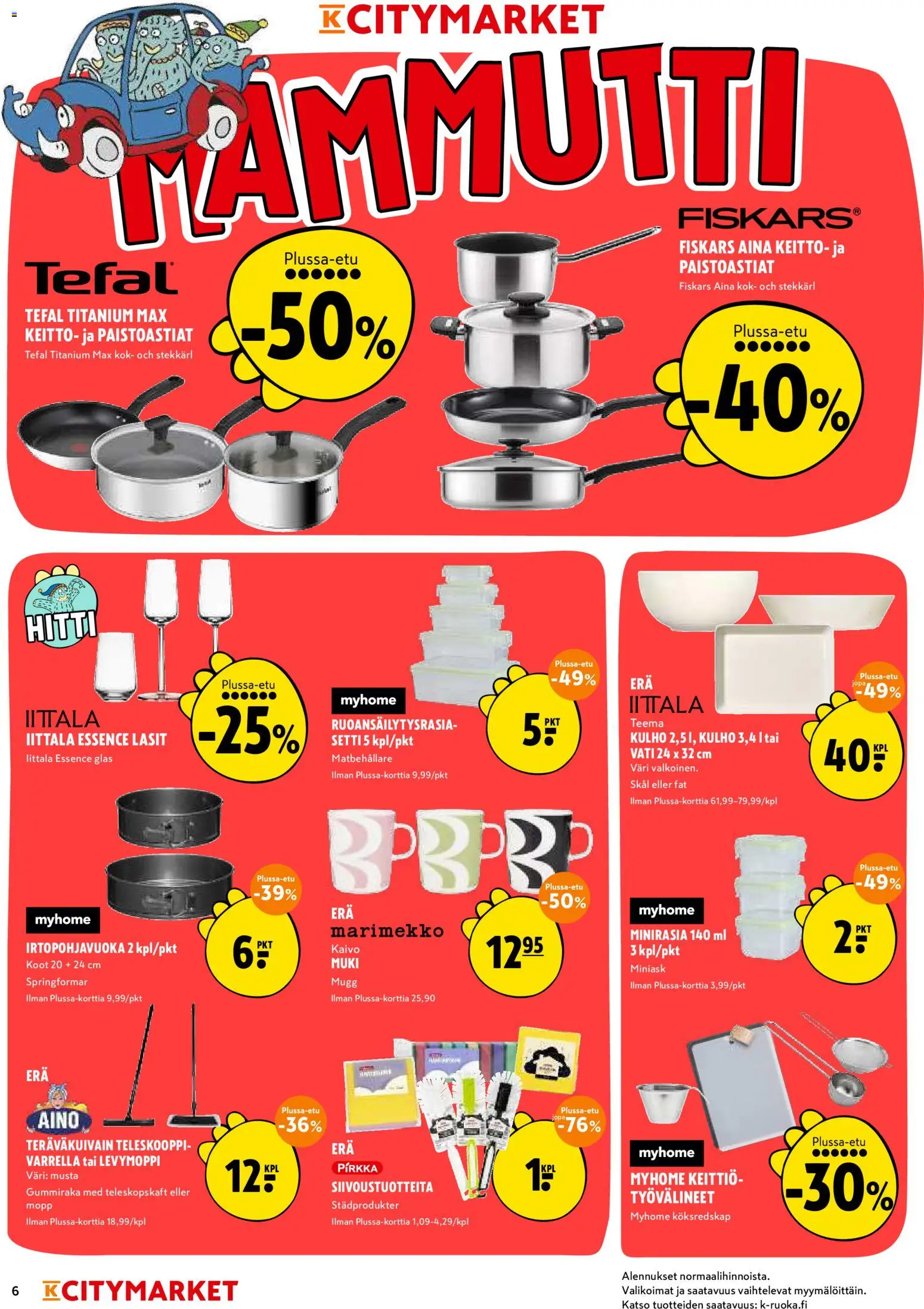 K-Citymarket tarjoukset – voimassa 06/08/2026 alkaen | Sivu: 6
