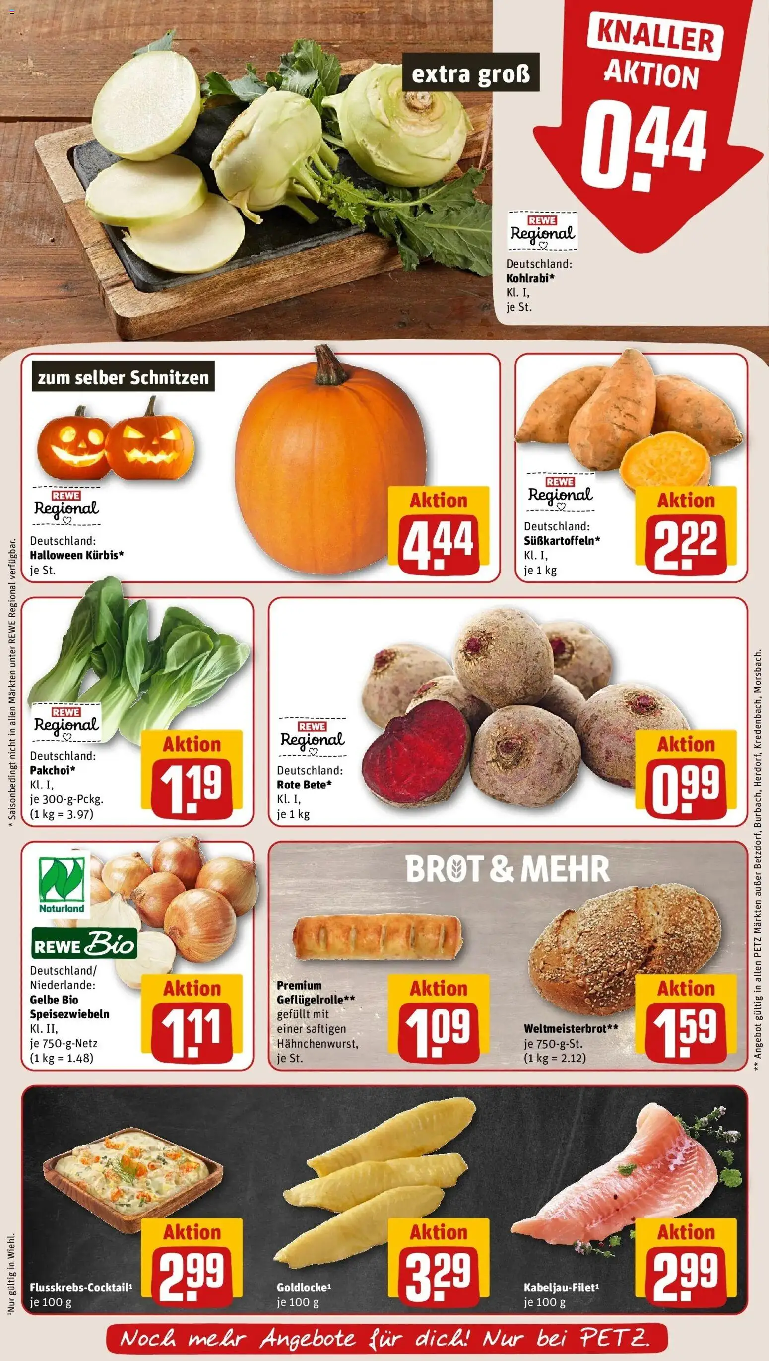 REWE Prospekt ab 12.10.2026 zum Blättern » Angebote | Seite: 5 | Produkte: Brot