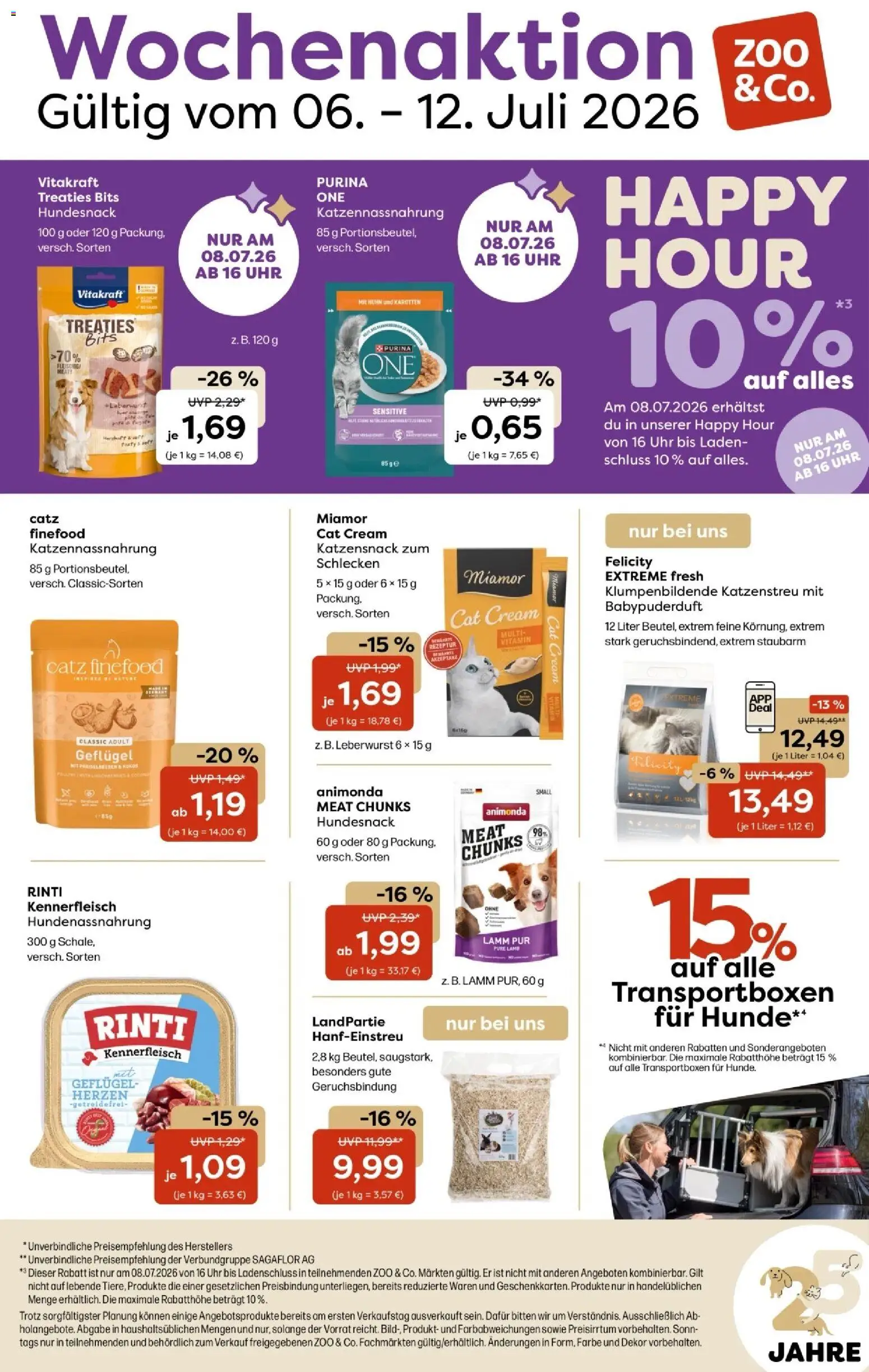 Zoo & co Prospekt – gültig ab 06.07.2026 | Seite: 1
