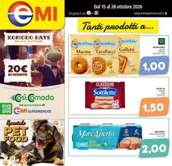 Anteprima del volantino EMI volantino valido a partire dal 15/10/2026