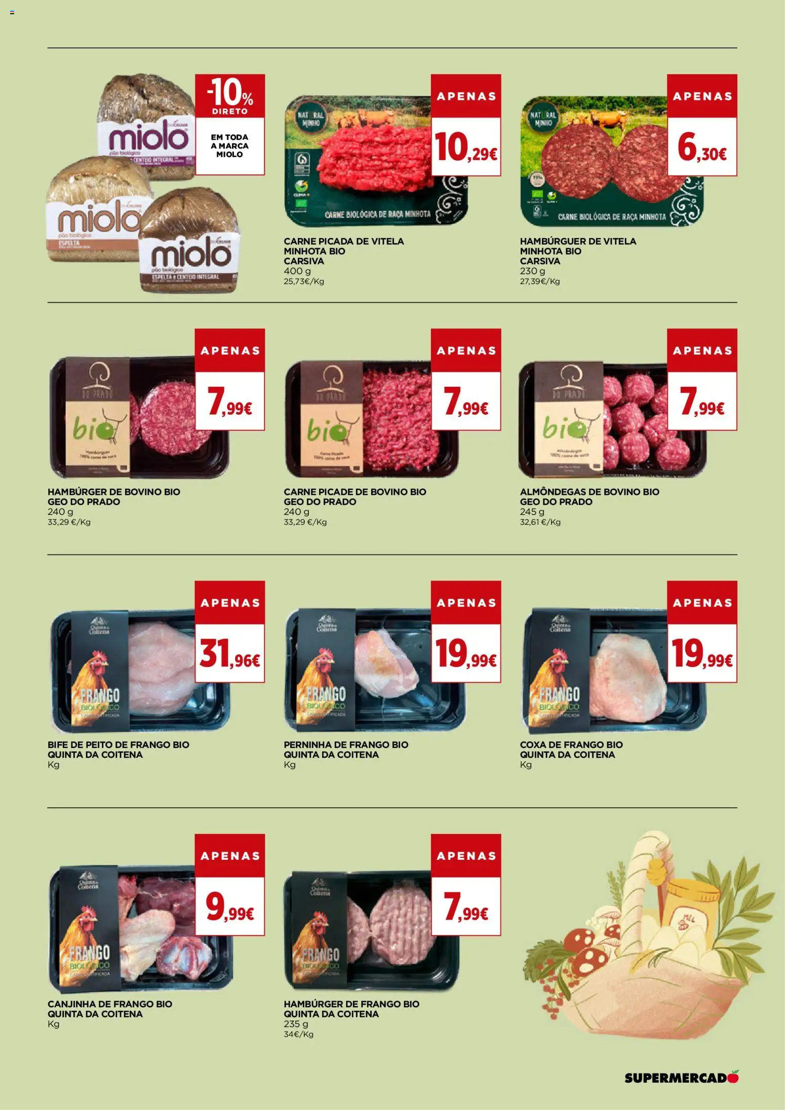El Corte Ingles folheto │ válido de 24/07/2026 | Página: 3 | Produtos: Vitela, Peito de frango, Hambúrguer, Carne
