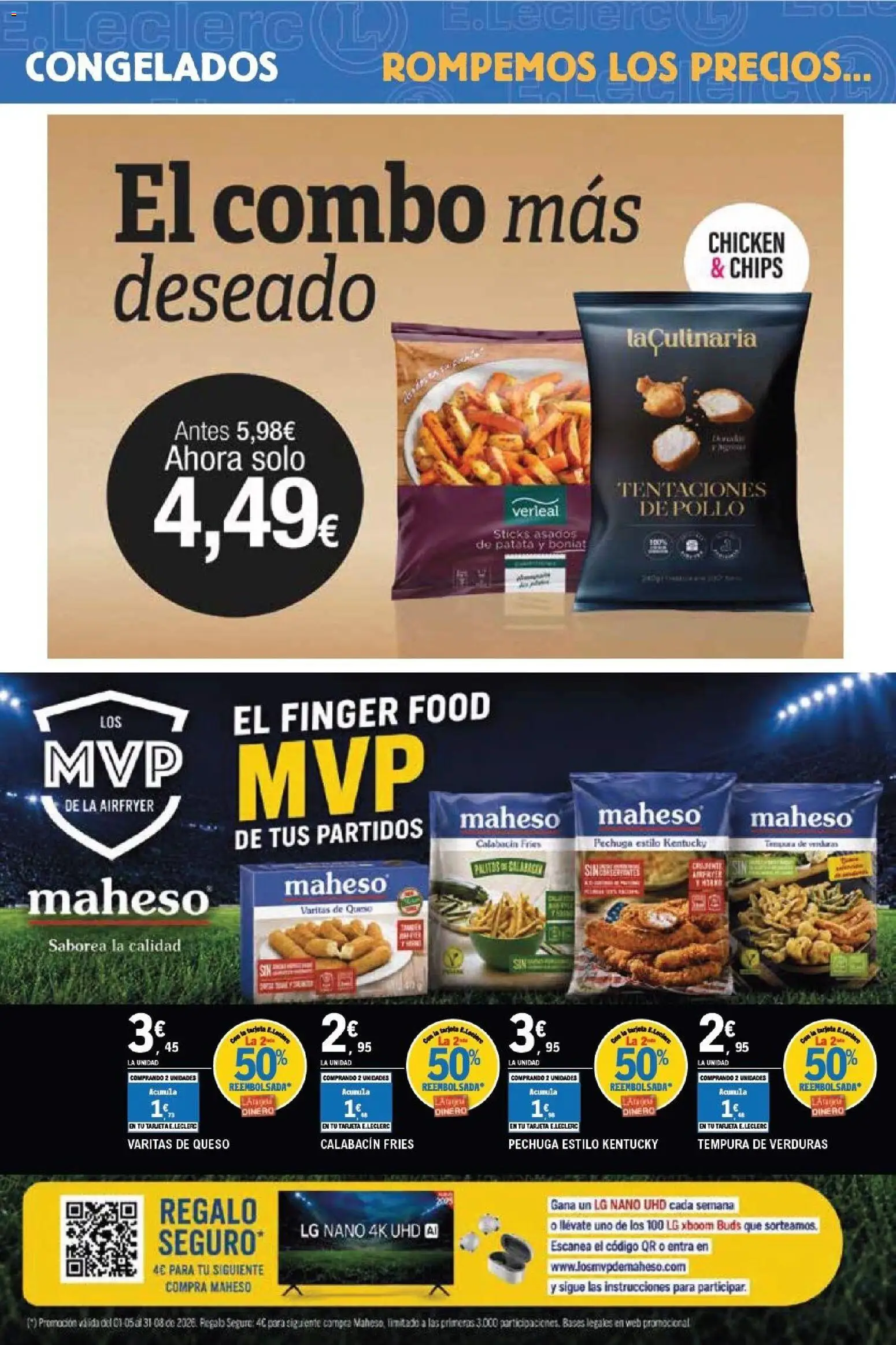 E.Leclerc Pamplona │ válido desde el 01.06.2026 | Página: 24 | Productos: Calabacín, Queso