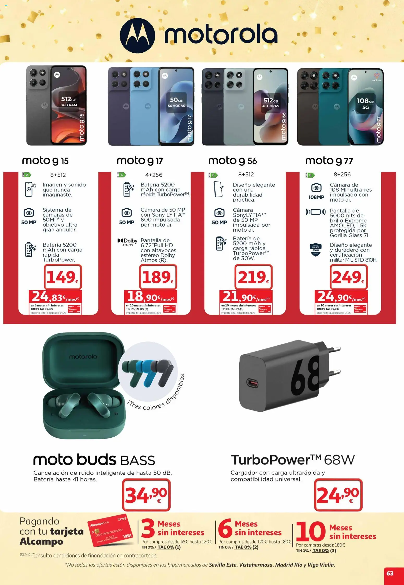 Alcampo folleto Telde │ válido desde el 22/10/2026 | Página: 63 | Productos: Altavoces, Cámara, Batería