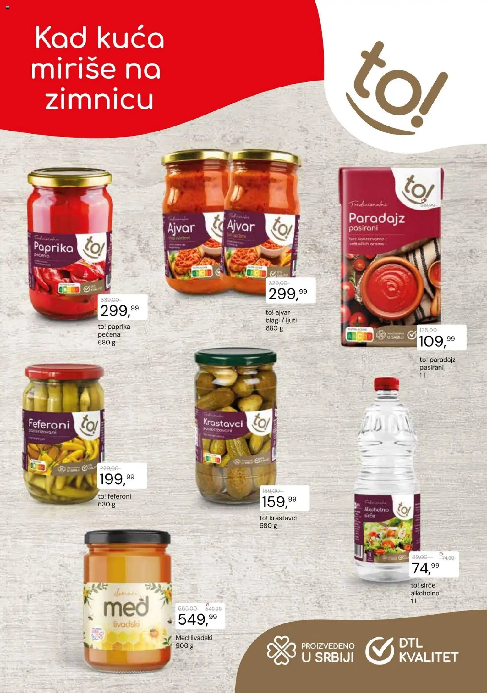 Metalac Proleter katalog - važi od 23.09.2026 | Strana: 2 | Proizvode: Paprika, Sirće, Med, Feferoni
