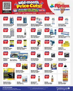 Africa Cash & Carry specials catalogue – valid from 17/09/2026 | Page: 41