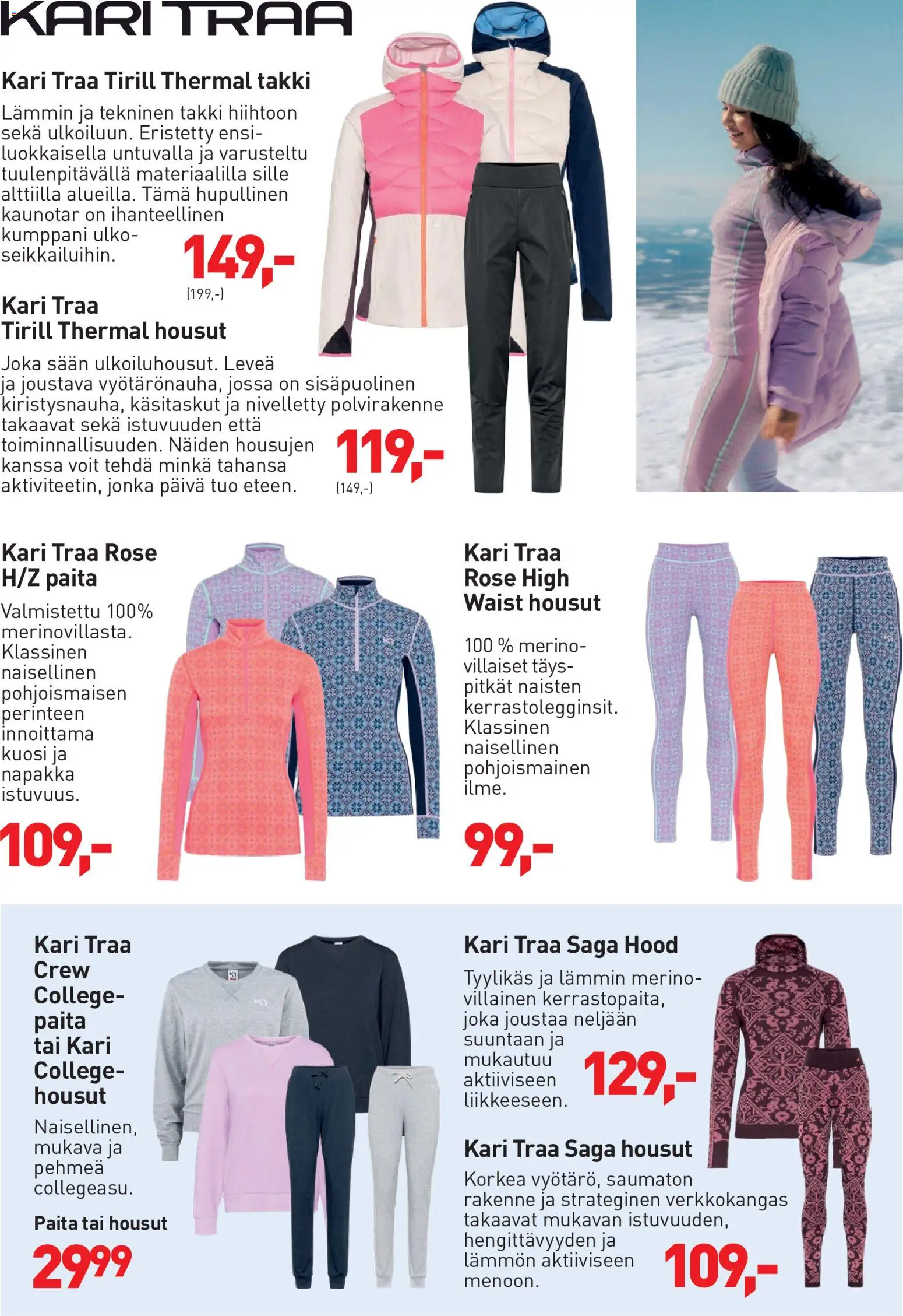 Intersport Maastohiihtokuvasto Vuokatti – voimassa 12/10/2026 alkaen | Sivu: 36 | Tuotteet: Paita, Takki, Housut