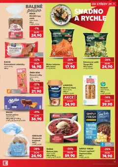 Náhled letáku Chilli con carne, hotové jídlo od 29.07.2026 | Strana: 13 | Produkty: Vepřové maso, Sous vide, Mrkev, Cappuccino