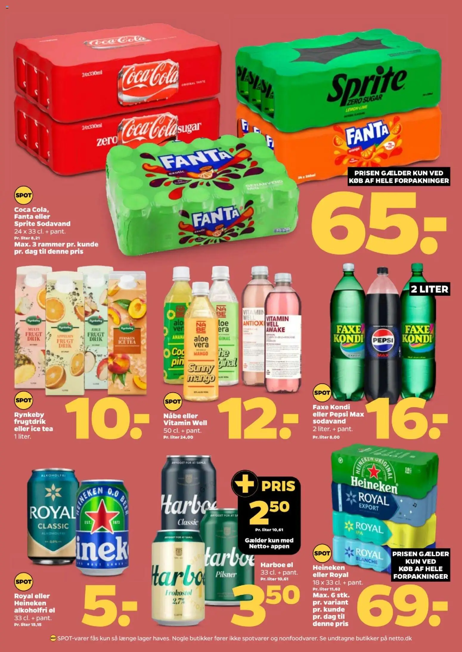 Netto tilbudsavis – gyldig fra 24/10/2026 | Side: 26 | Produkter: Rammer, Coca Cola, Cola, Pepsi
