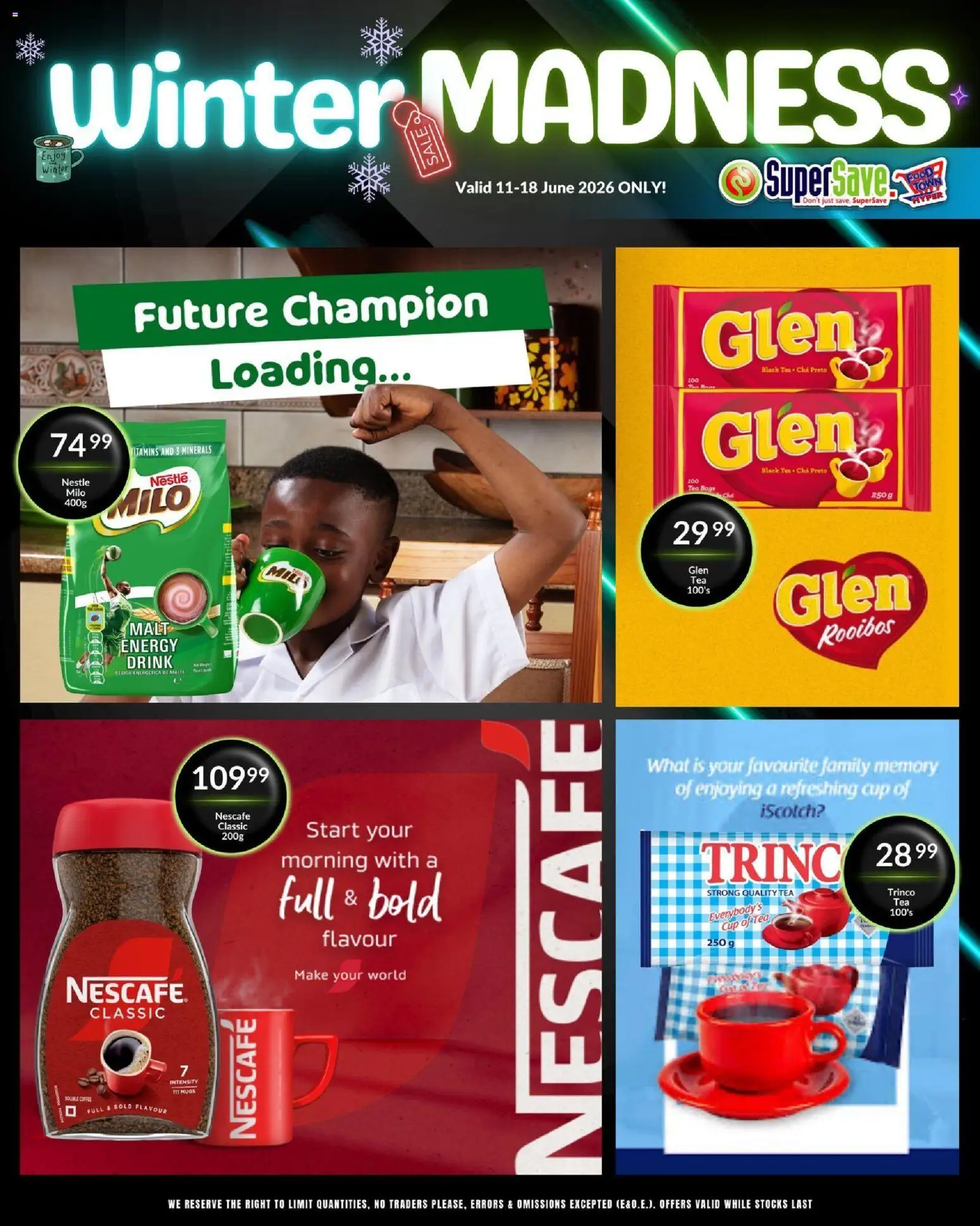 New Super Save catalogue – valid from 11.06.2026 | Page: 32 | Products: Coffee, Tea