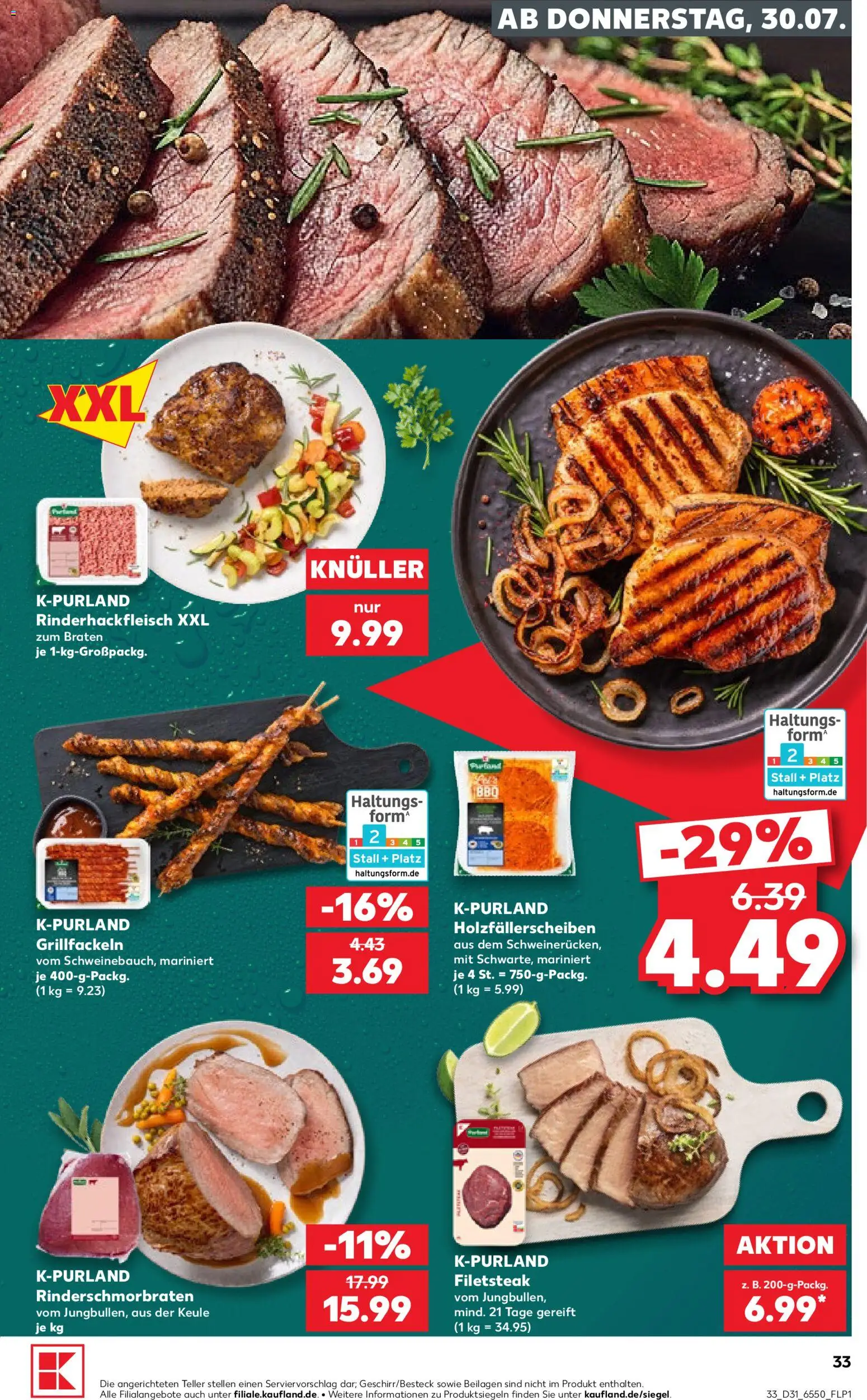 Kaufland Prospekt Kiel – gültig ab 30.07.2026 | Seite: 33