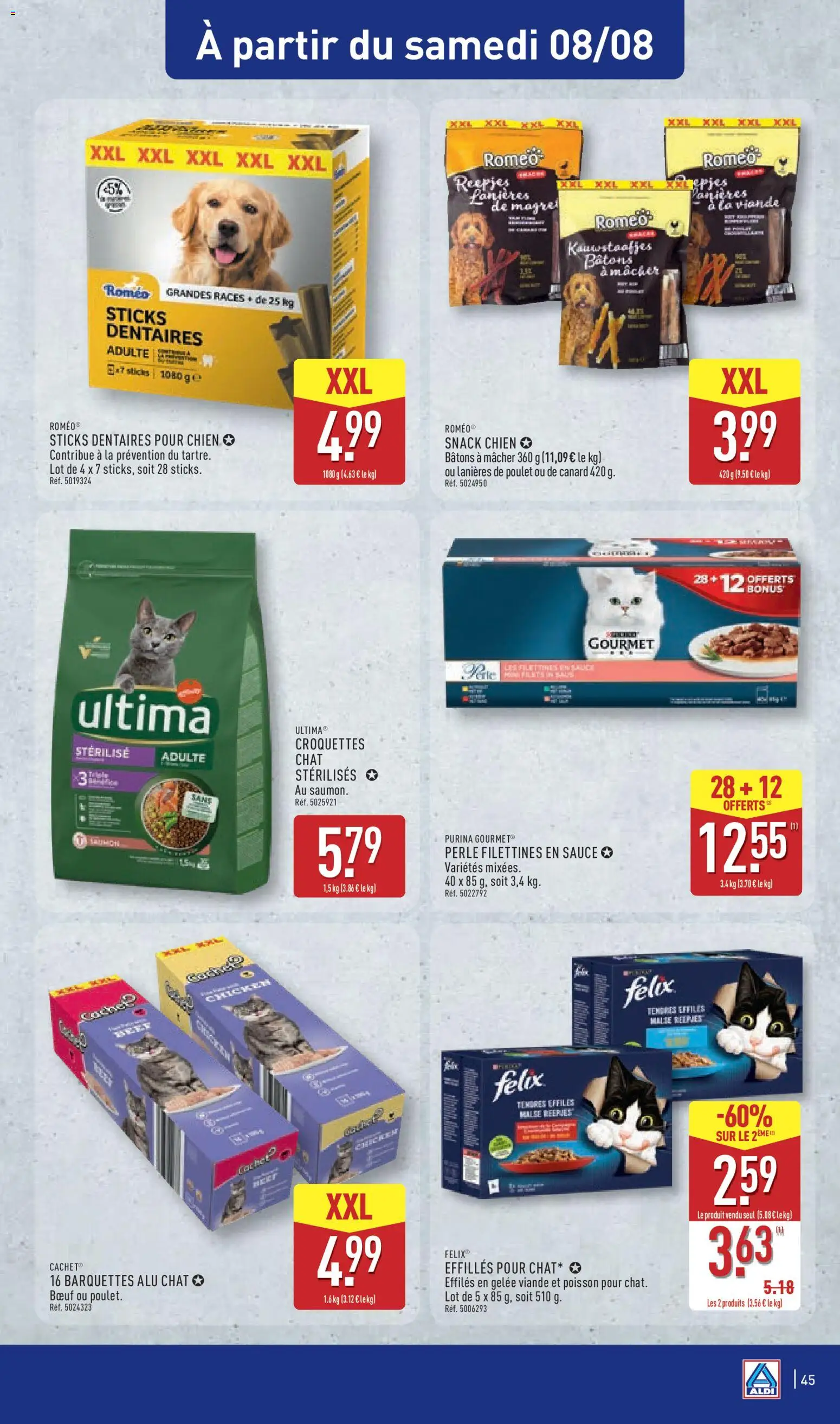{H1} | Page: 47 | Produits: Canard, Croquettes, Poulet, Croquettes chat