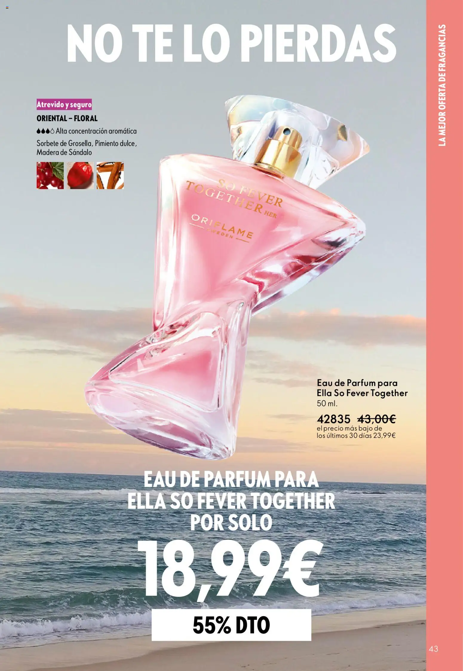 Oriflame - Catálogo Campaña 8 │ válido desde el 03.06.2026 | Página: 43 | Productos: Κάδος απορρυμάτων, Té, Eau de parfum