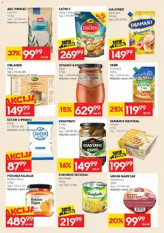 Roda katalog - pregled Roda kataloga - važi od 25.06.2026 | Strana: 19 | Proizvode: Senf, Kukuruz šećerac, Narezak, Pirinač