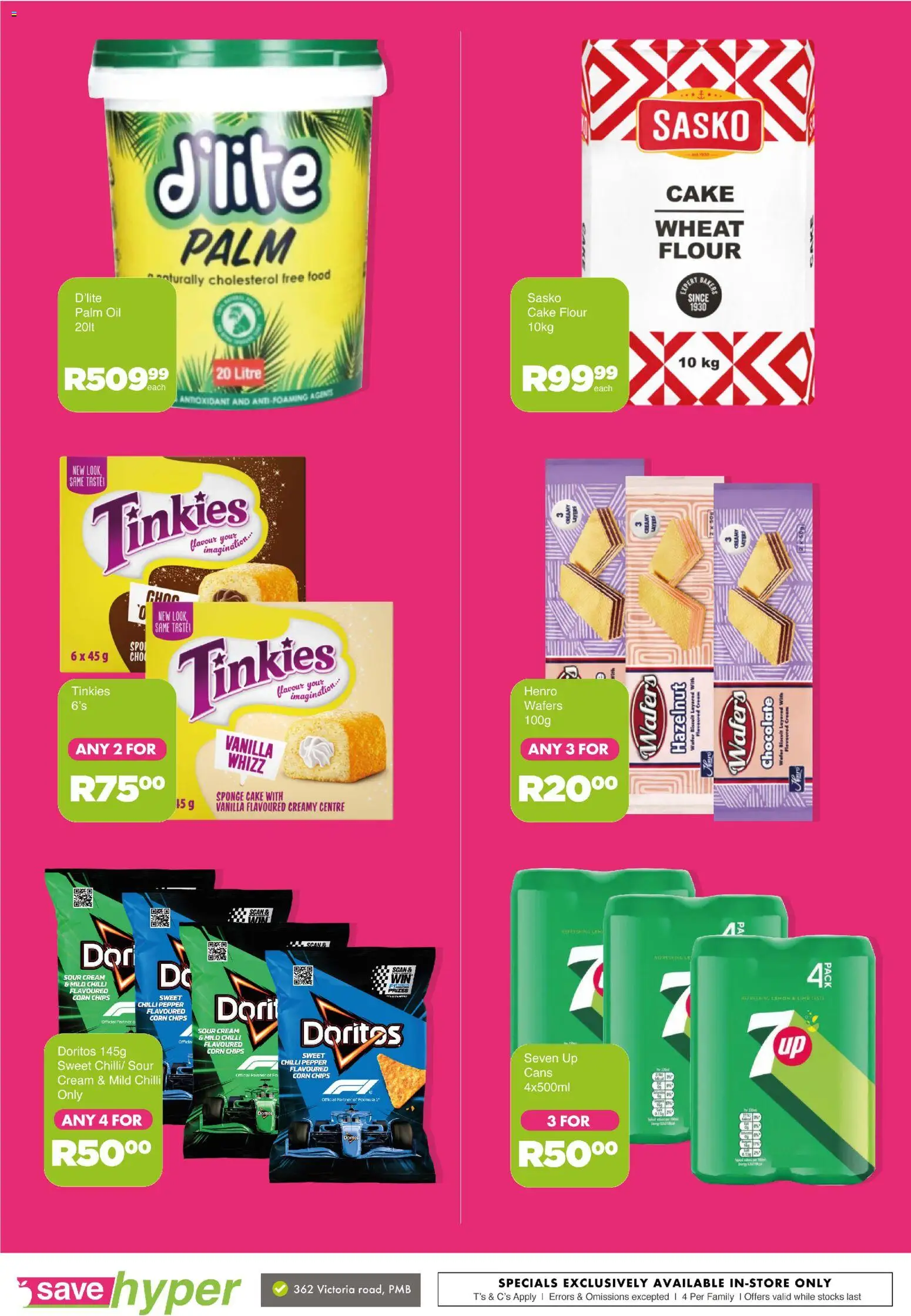 New Save catalogue – valid from 13/10/2026 | Page: 15 | Products: Flour, Vanilla, Chocolate, Pepper