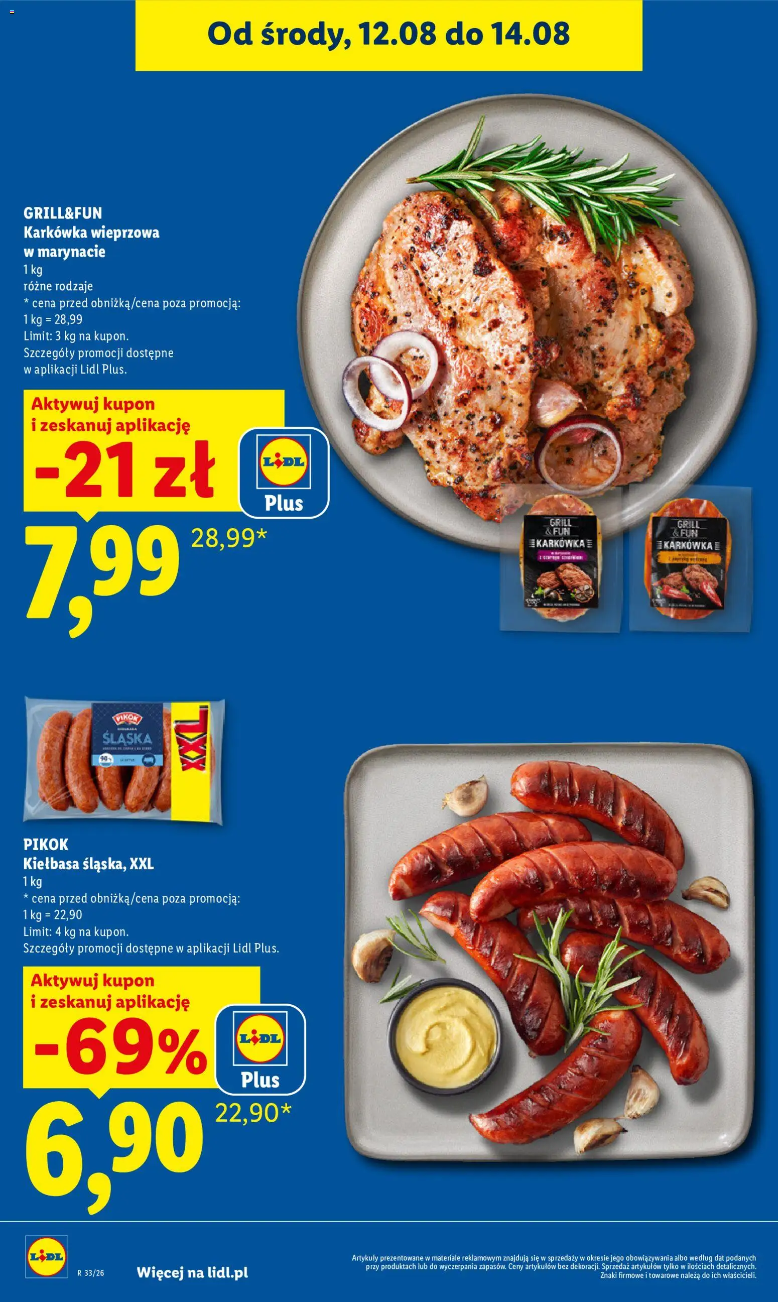 Lidl Polsko leták od 12.08.2026 | Strana: 14 | Produkty: Pikok