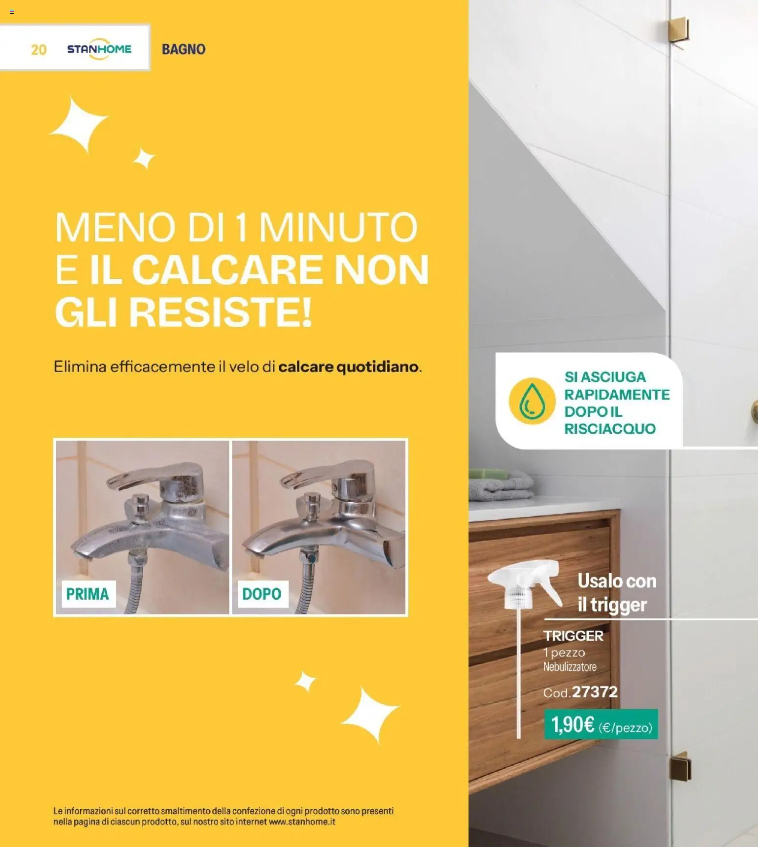 Volantino Stanhome del 08/09/2026 | Pagina: 21 | Prodotti: Nebulizzatore, Bagno