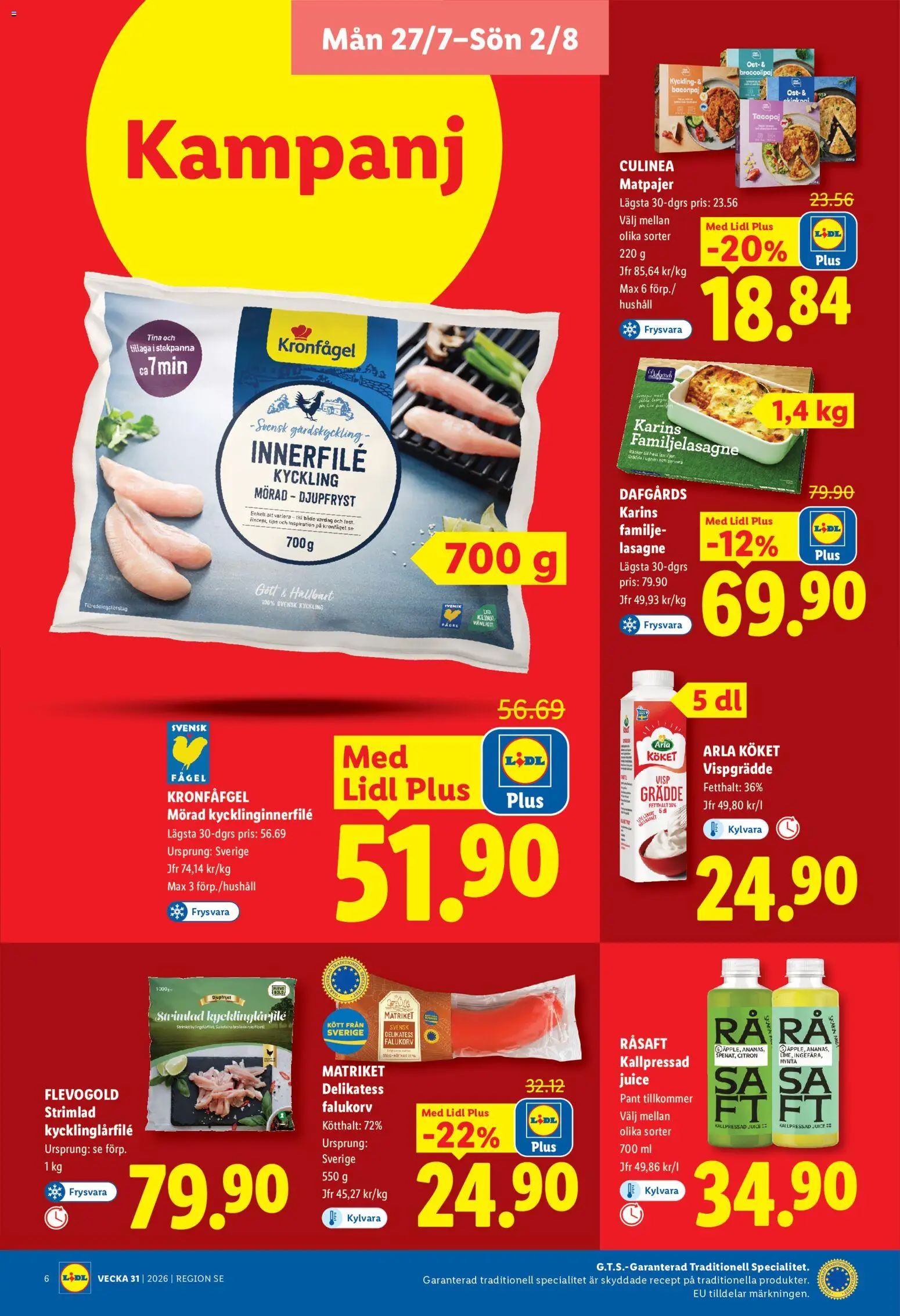 Lidl reklamblad aktuell från 27/07/2026 | Sida: 6