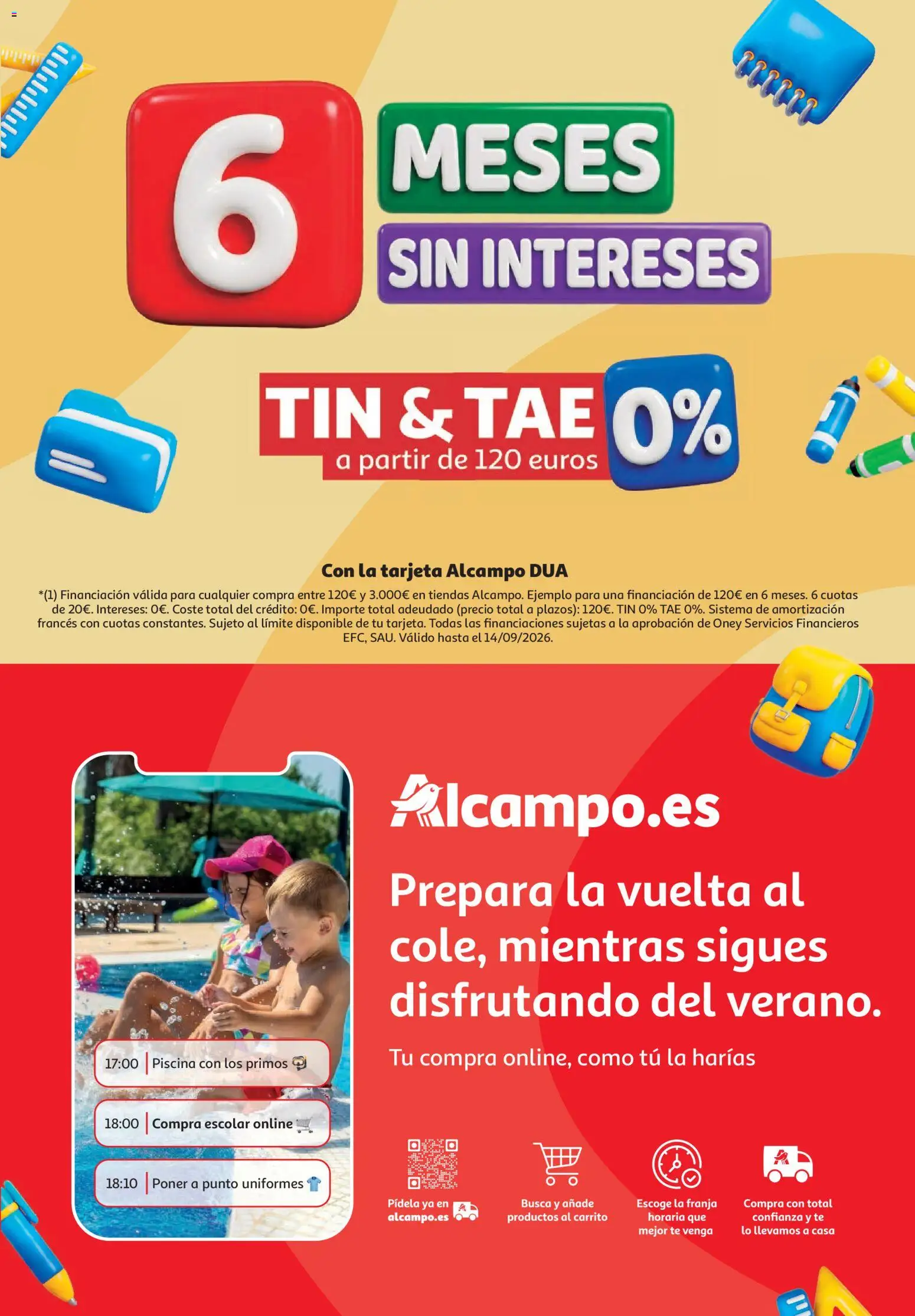 Alcampo - HG Nacional │ válido desde el 27/08/2026 | Página: 2 | Productos: Té, Piscina