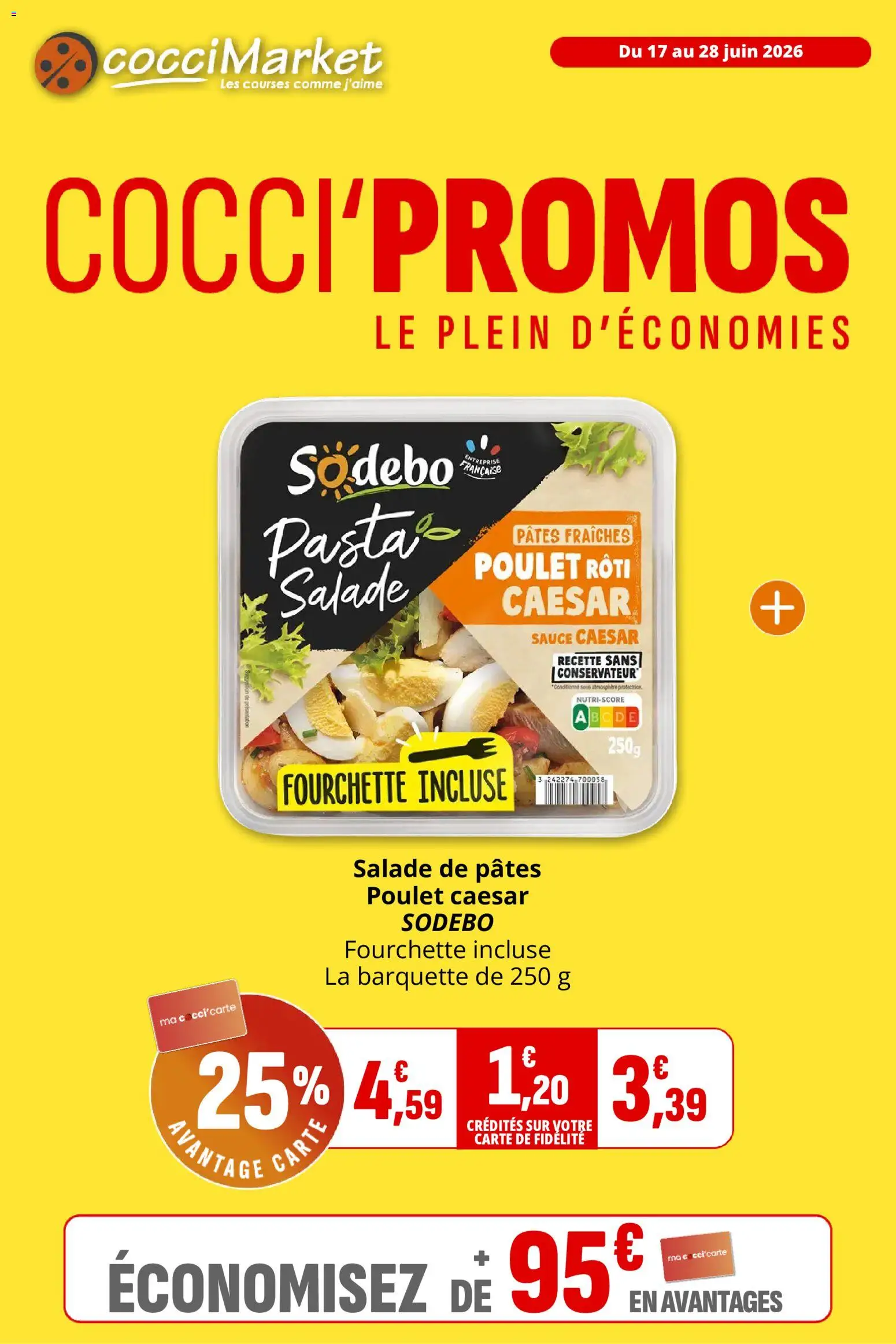 {H1} | Page: 1 | Produits: Salade, Pâtes fraîches, Pâtes