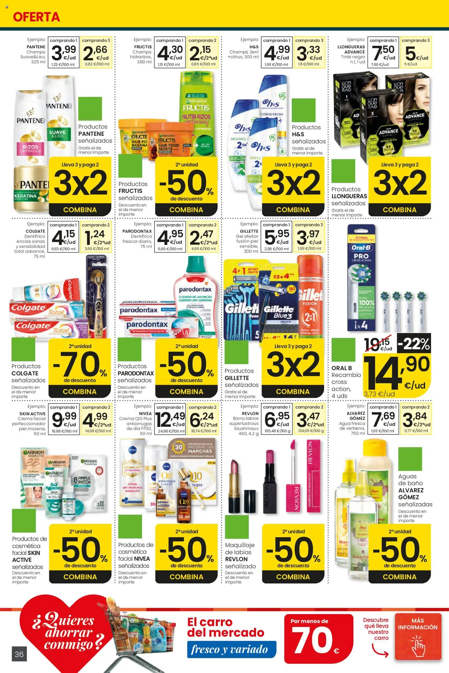 Eroski Ofertones de verano │ válido desde el 11.06.2026 | Página: 36 | Productos: Champú, Crema facial, Crema, Apple