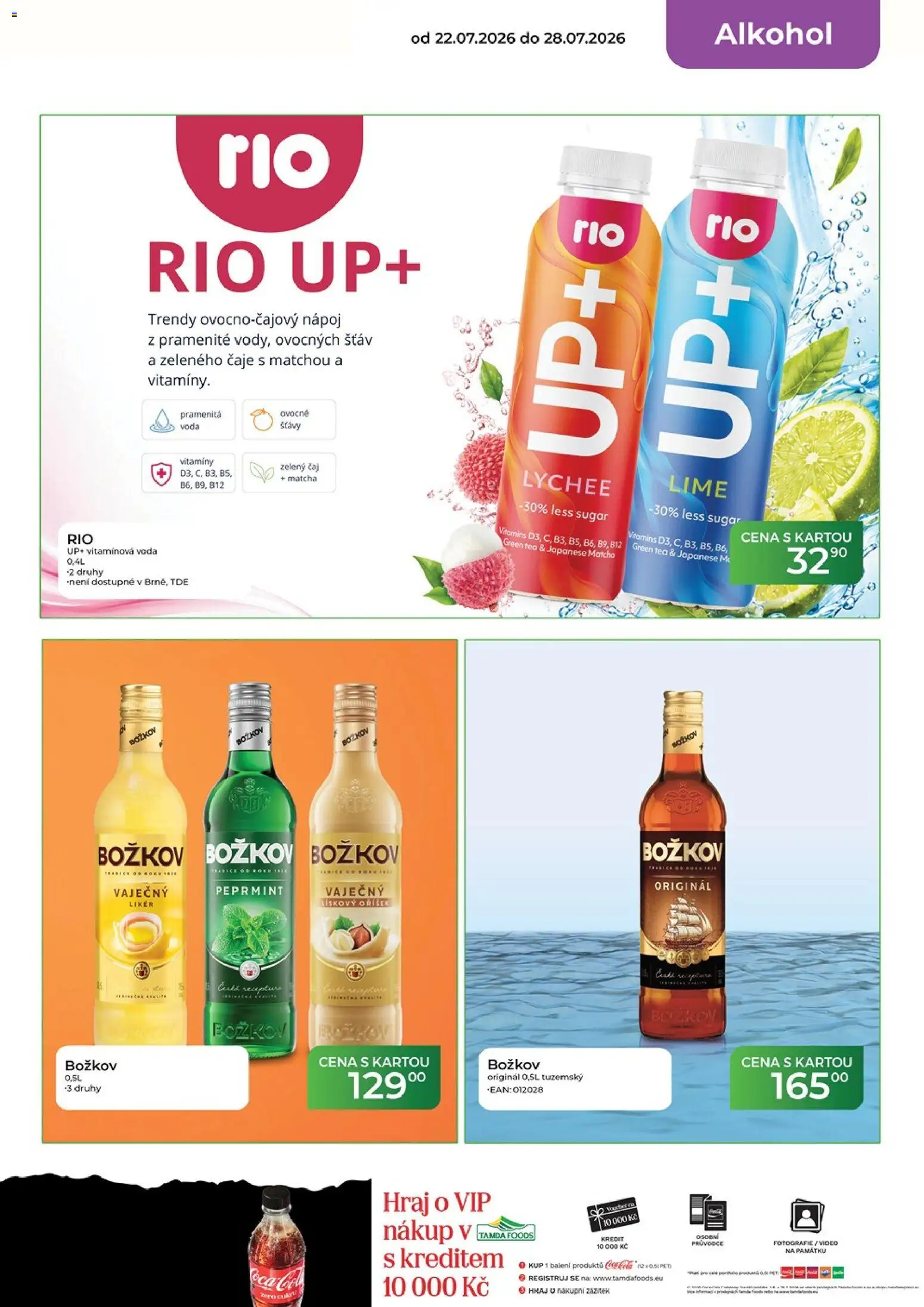 Tamda Foods leták od 22.07.2026 | Strana: 15 | Produkty: Čaj, Zelený čaj, Video, Božkov