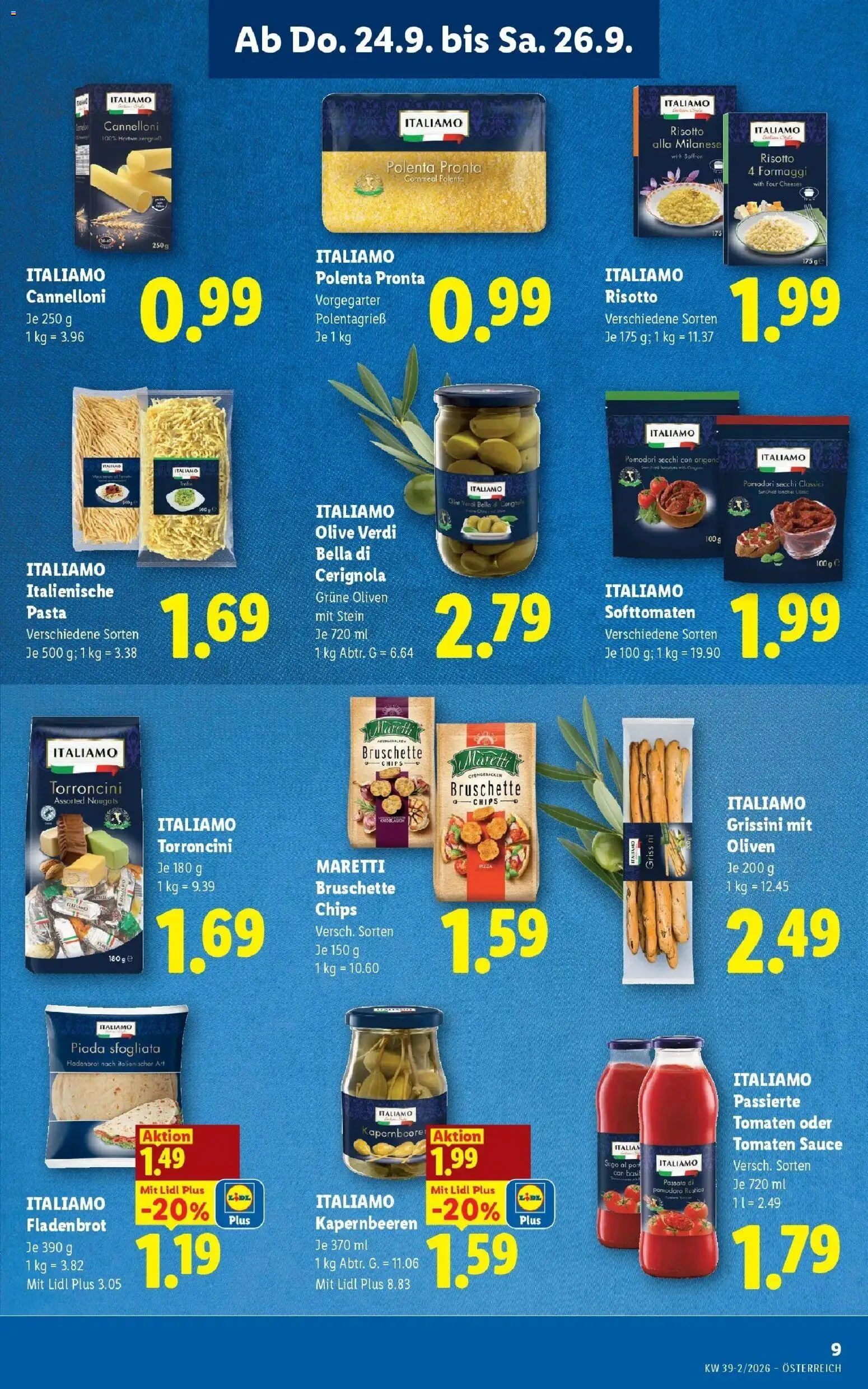 Lidl Flugblatt - Jenbach ab 24.09.2026 - Angebote ab donnerstag | Seite: 11