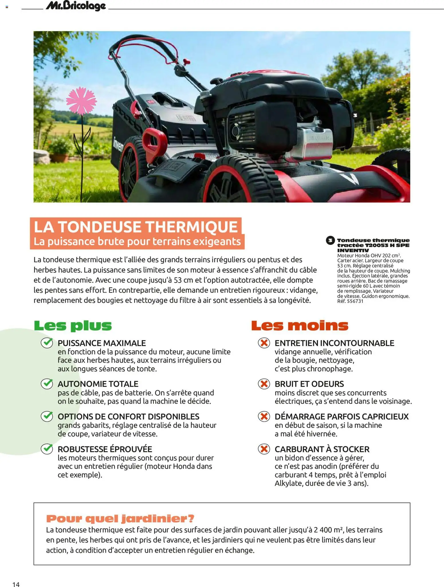 {H1} | Page: 14 | Produits: Câble, Tondeuse, Bougies, Tondeuse thermique
