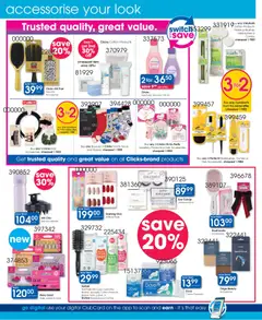 Clicks specials catalogue – valid from 23/06/2026 | Page: 6 | Products: Press, Shower, Brush, Nail polish
