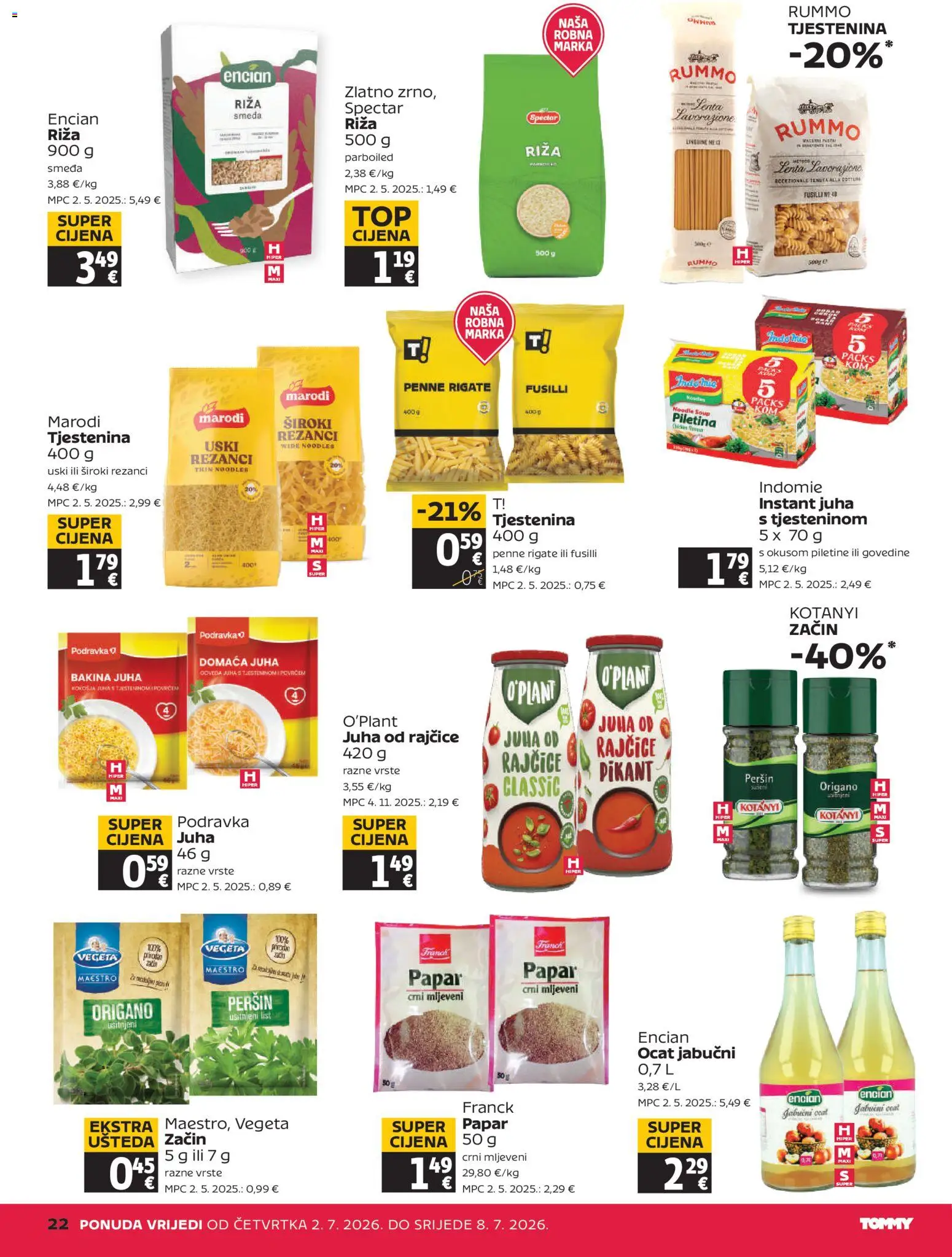 Tommy katalog | vrijedi od 02.07.2026 | Stranica: 22