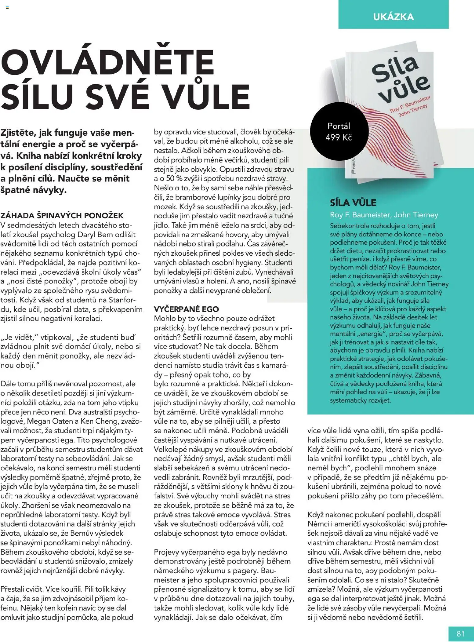 Knižní klub magazín od 01.10.2026 | Strana: 81 | Produkty: Kniha, Ponožky, Nádobí