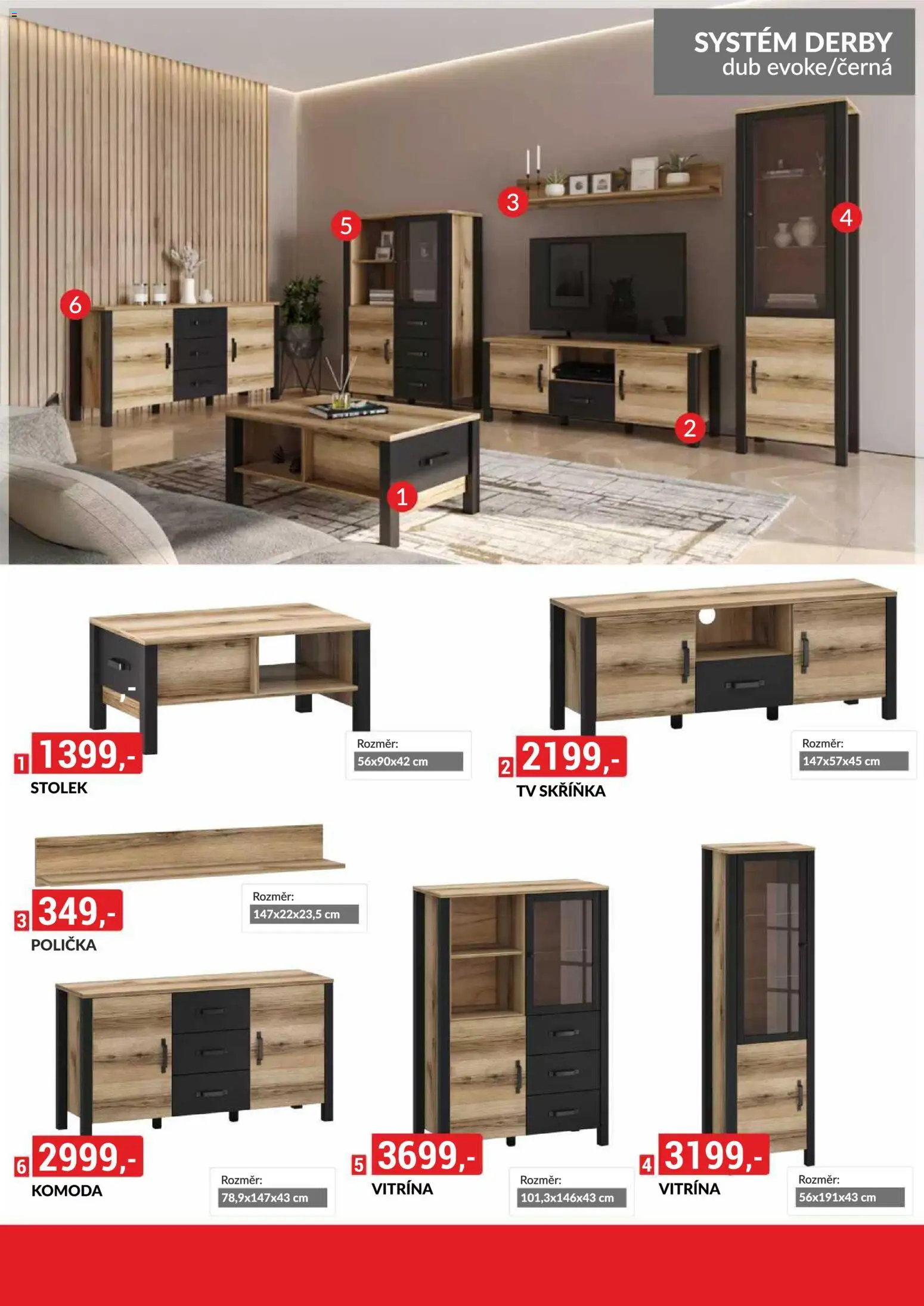 BAUMAX leták - Vaše bydlení, vaše pravidla od 01.07.2026 | Strana: 2 | Produkty: Polička, Vitrína, Stolek, Skříňka