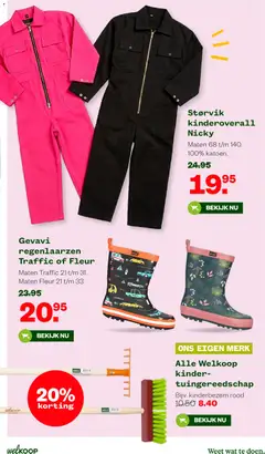 Welkoop folder - Voorbeeld van een folder van Welkoop, geldig van 06-07-2026 | Pagina: 14 | Producten: Regenlaarzen, Kinder