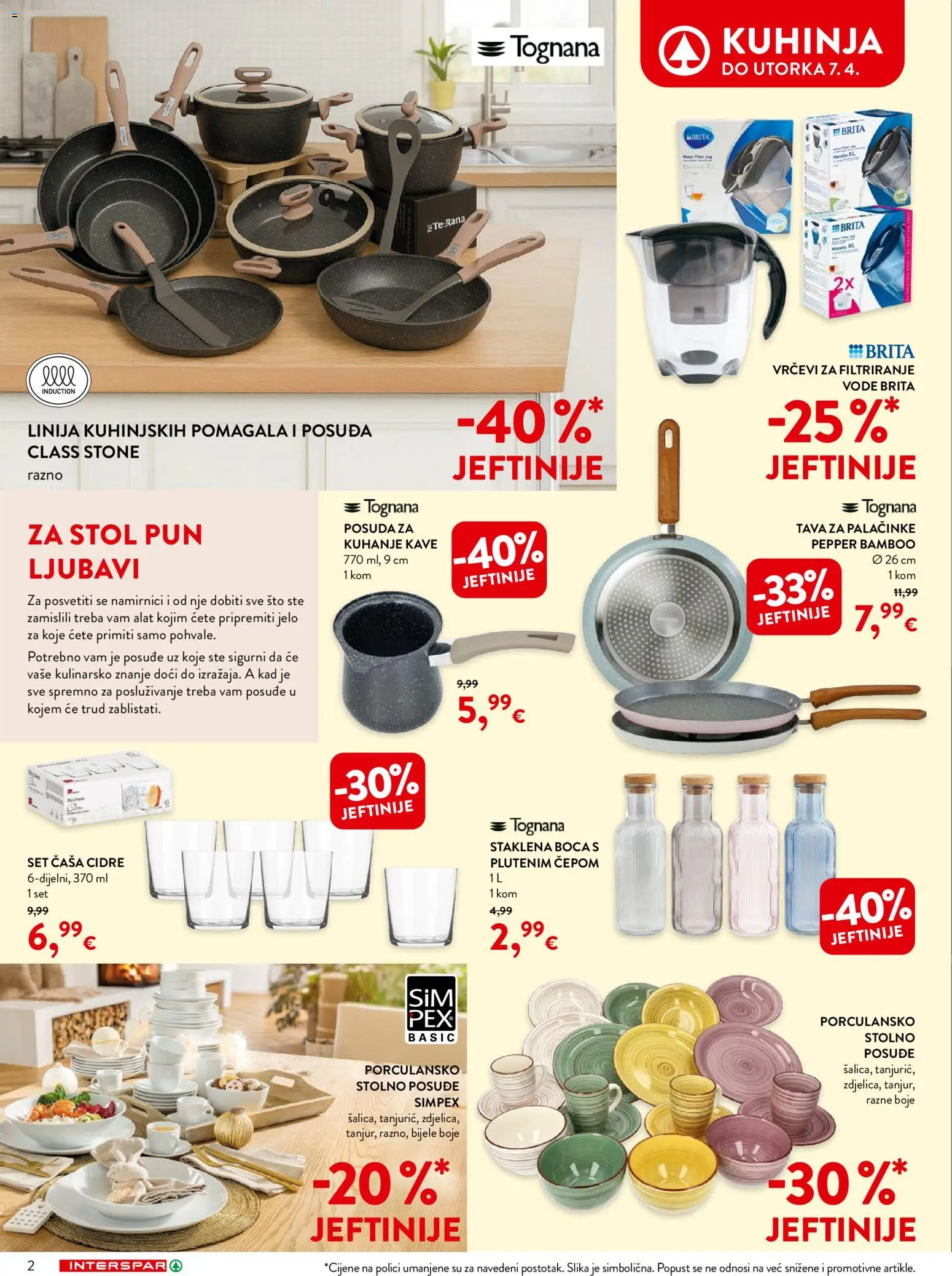 Interspar katalog | vrijedi od 04.03.2026 | Stranica: 2 | Proizvodi: Stol, Alat, Kuhinja, Tava