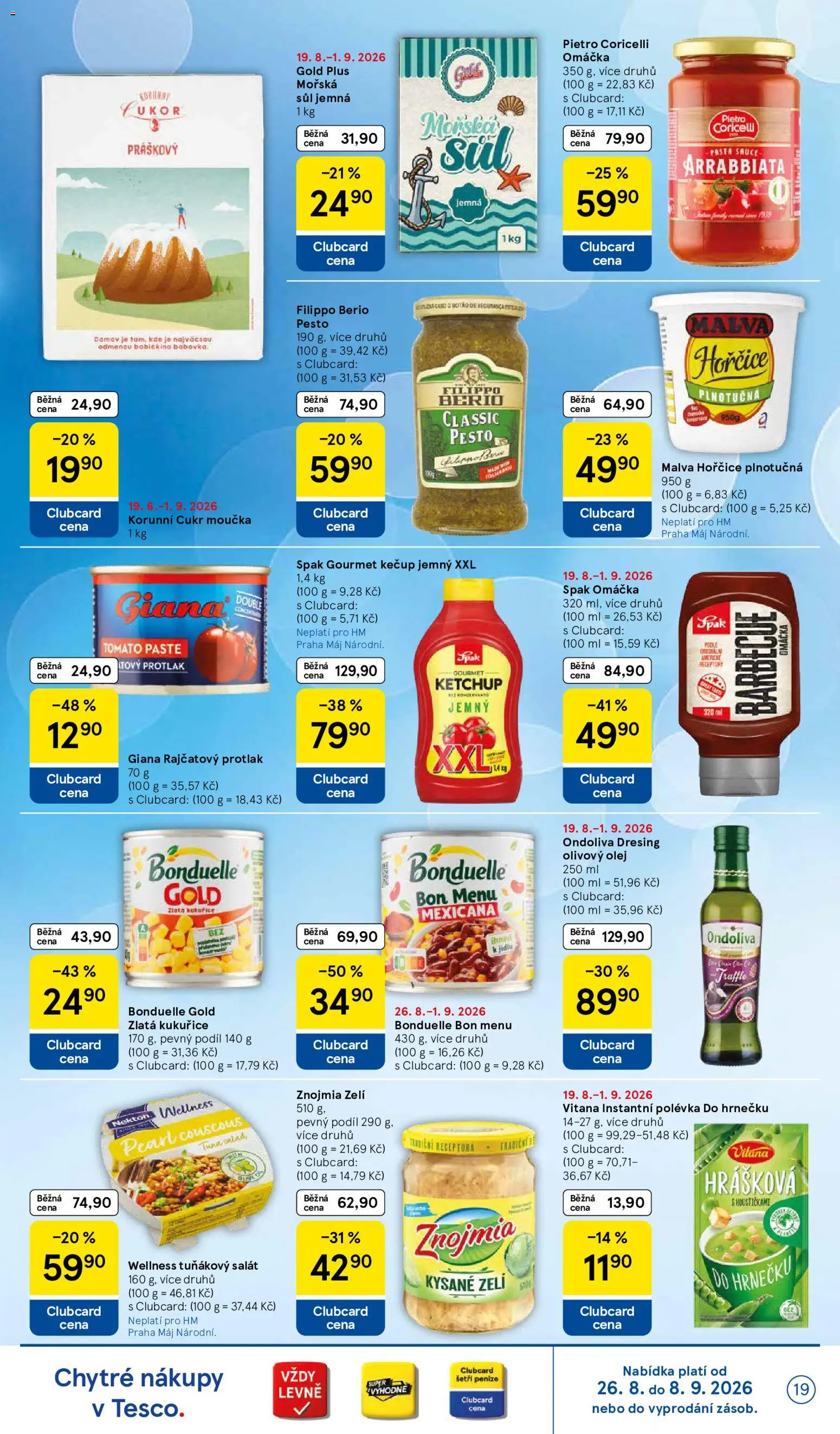 Tesco leták - Hypermarket od 26.08.2026 | Strana: 19