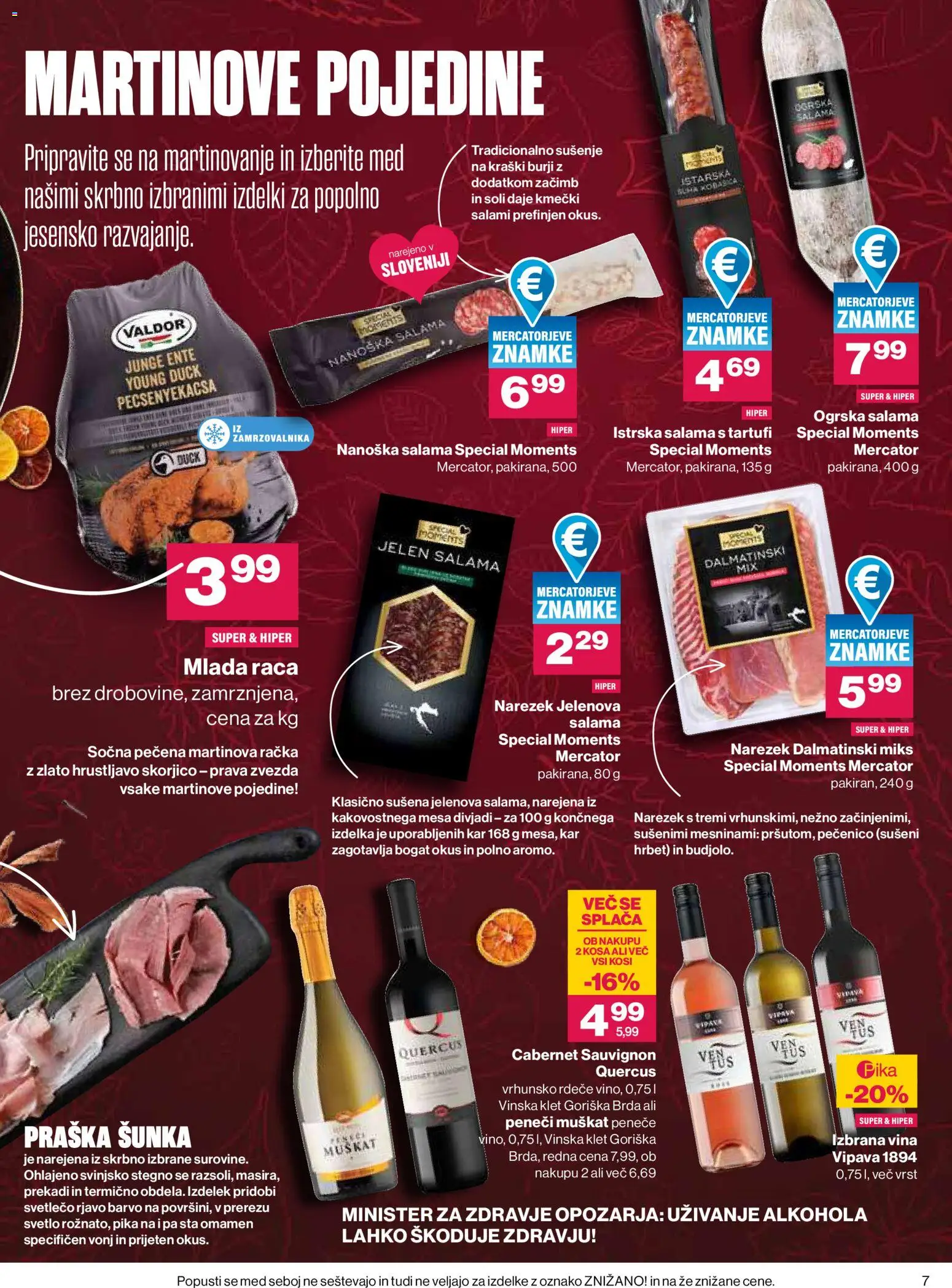 Novi Mercator katalog ponudbe – veljaven od 29.10.2026 | Stran: 7