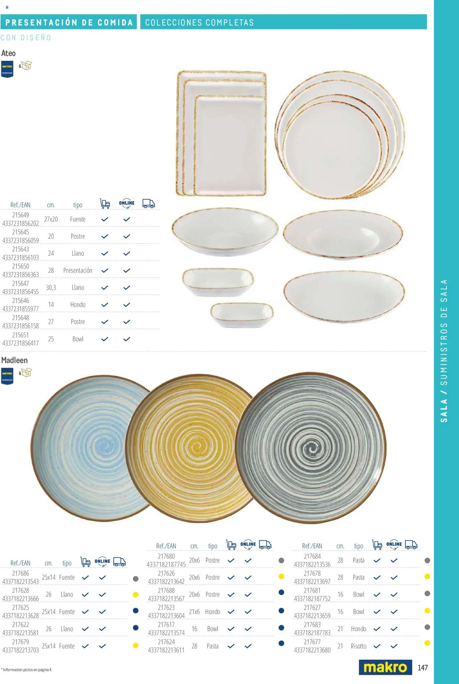 Makro catálogo │ válido desde el 19/06/2024 | Página: 147 | Productos: Postre, Pasta