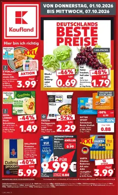 Kaufland Prospekt Speyer ab 01.10.2026 gültig