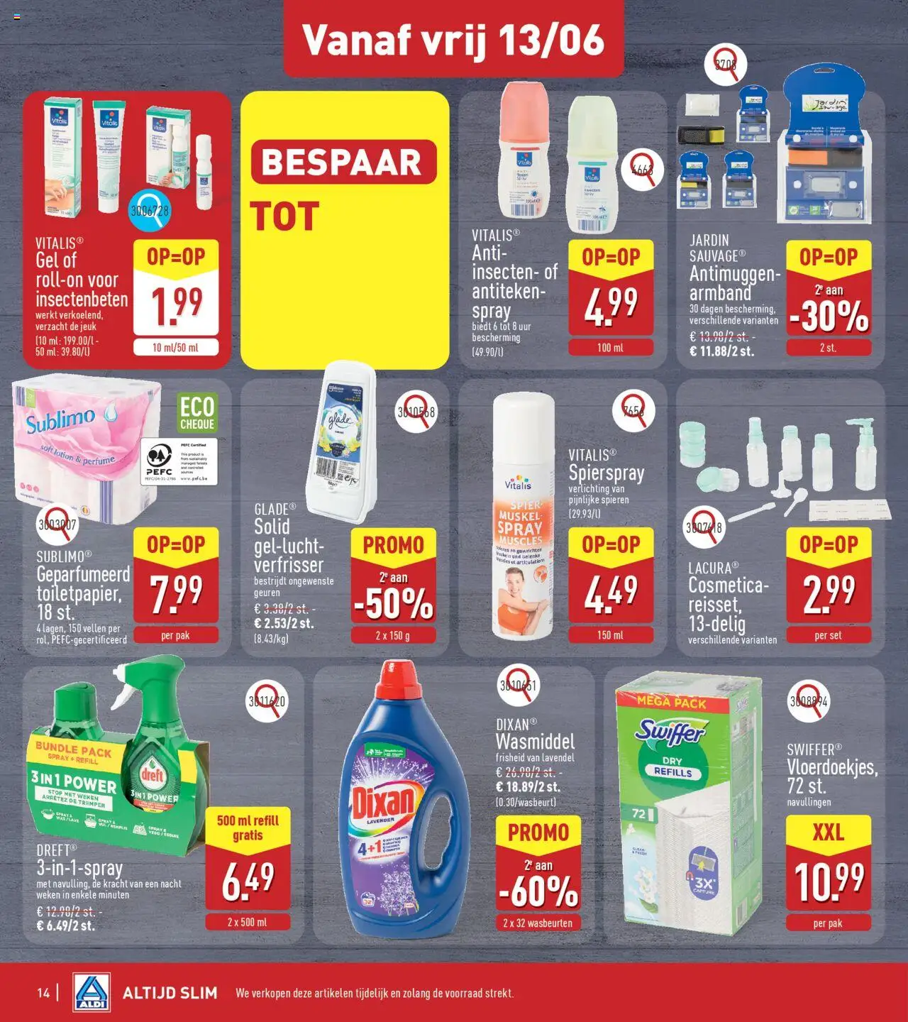 {H1} | Pagina: 14 | Producten: Geuren, Verlichting, Gel, Wasmiddel