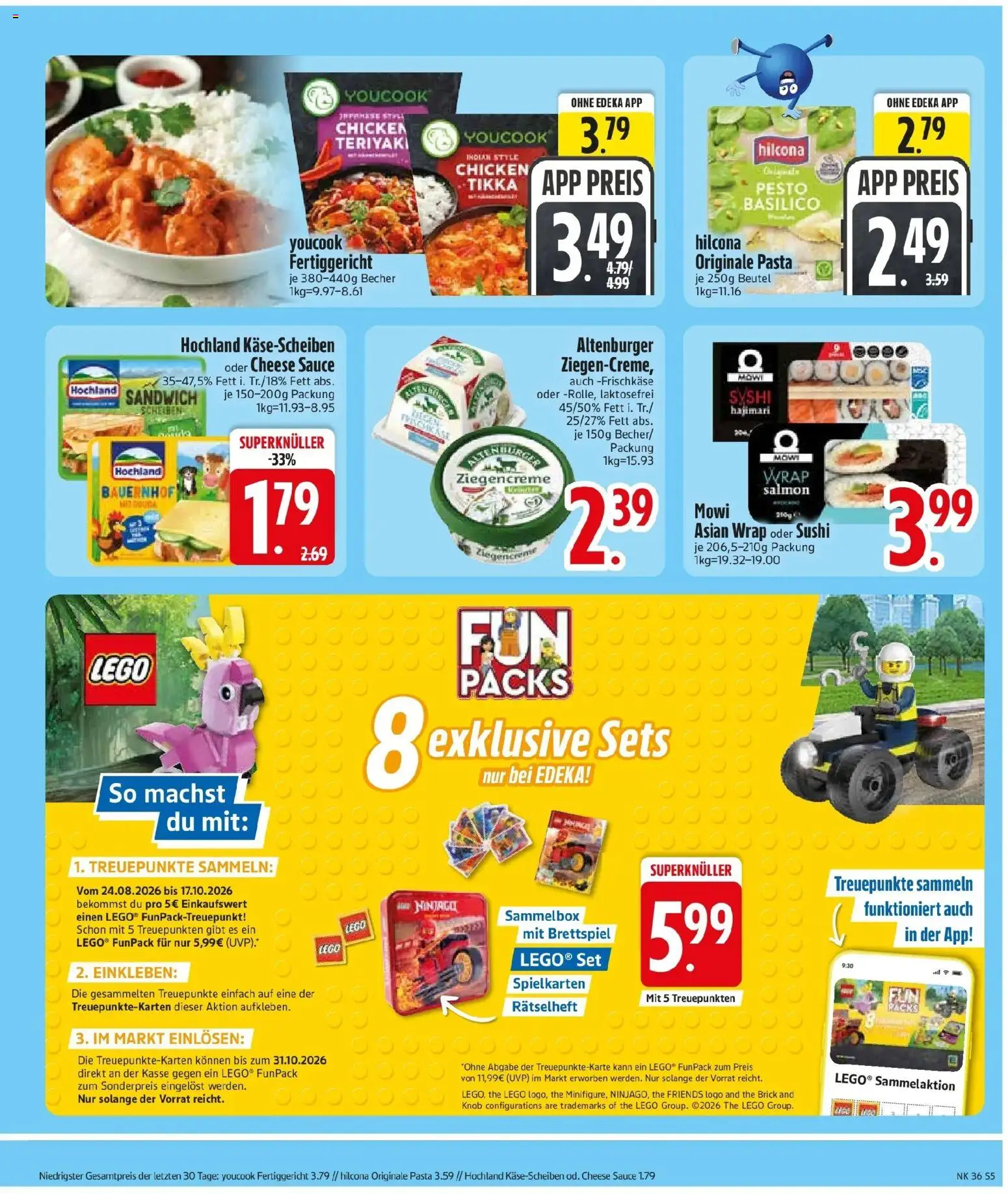 Edeka Prospekt Türkenfeld (ab 31.08.2026) » Angebote Online | Seite: 7 | Produkte: Youcook, Gouda, Pasta, Frischkase