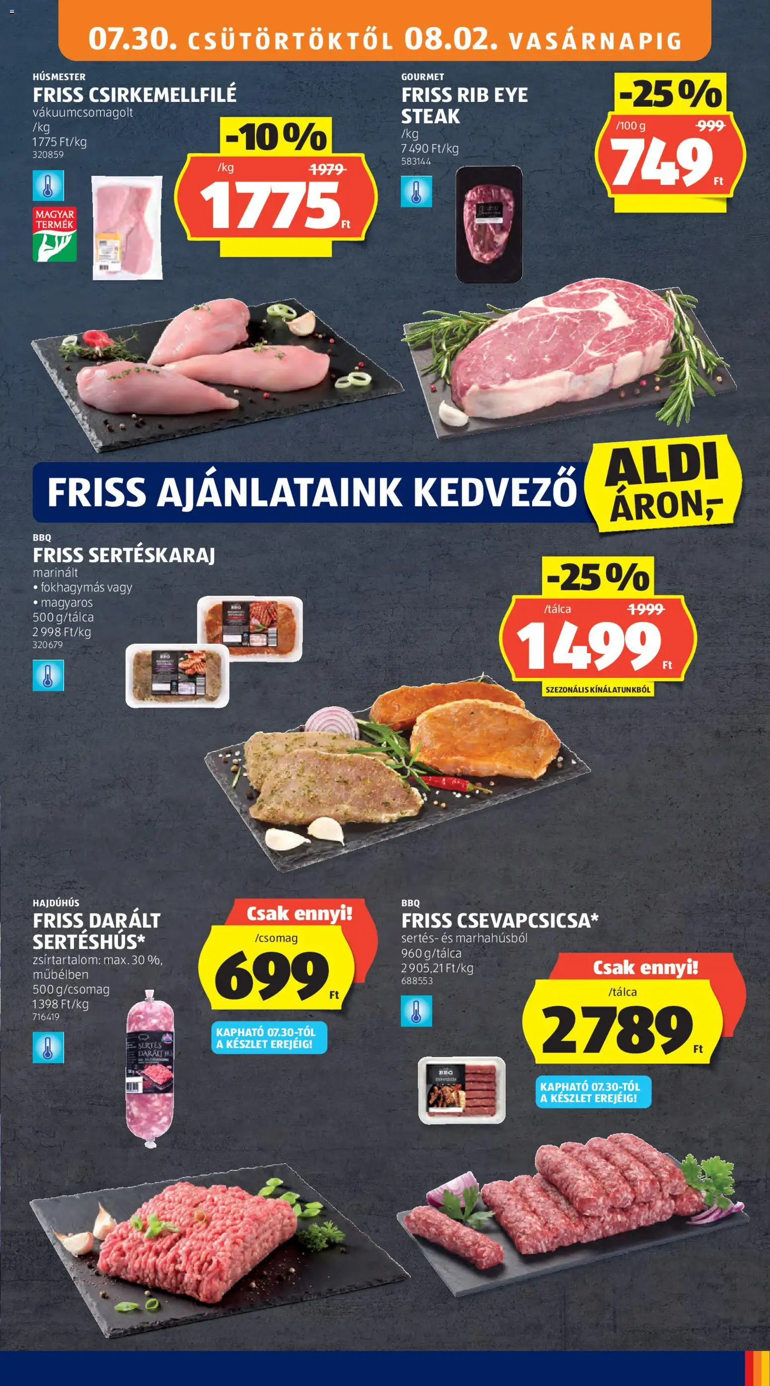 Aldi akciós ujság - amely érvényes a következő dátumtól: 2026.07.30. | Oldal: 11